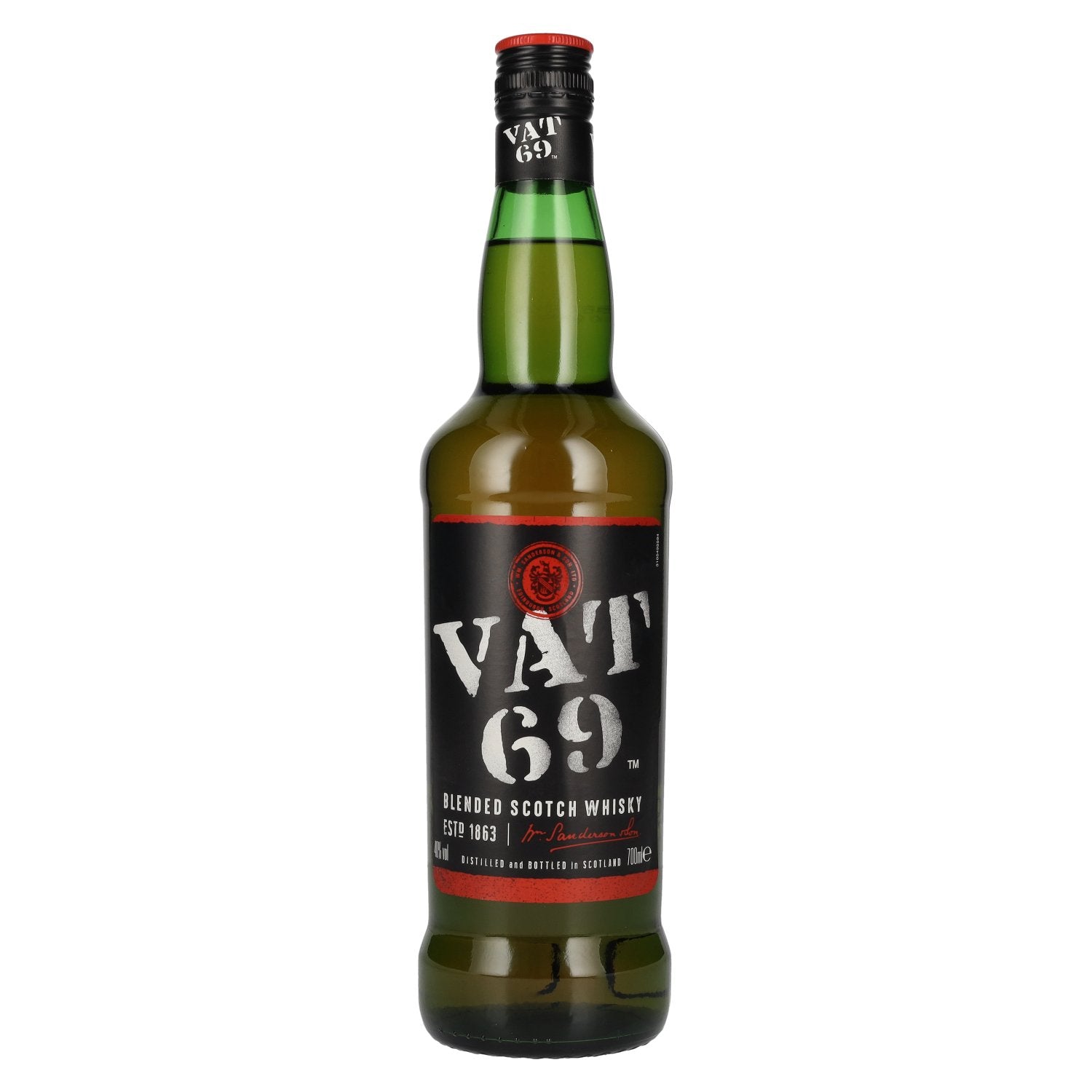 VAT 69 Blended Scotch Whisky 40% Vol. 0,7l