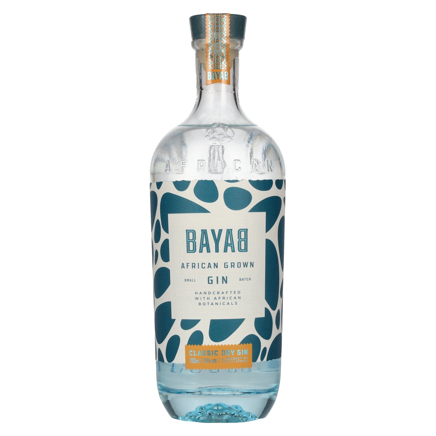 BAYAB African Grown Classic Small Batch Dry Gin 43% Vol. 0,7l