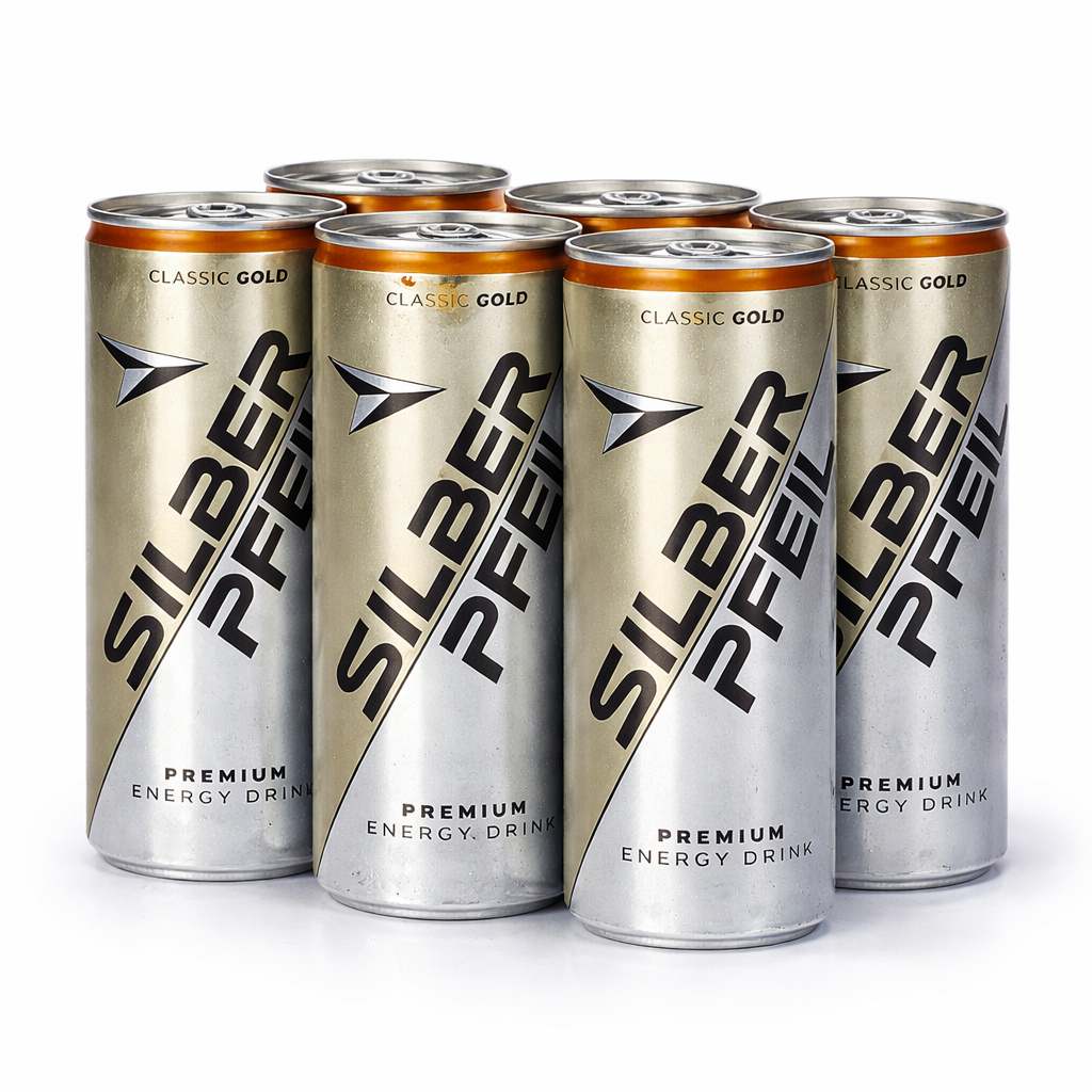 SILBERPFEIL Energy Drink CLASSIC GOLD 0,25l (pack of 6)