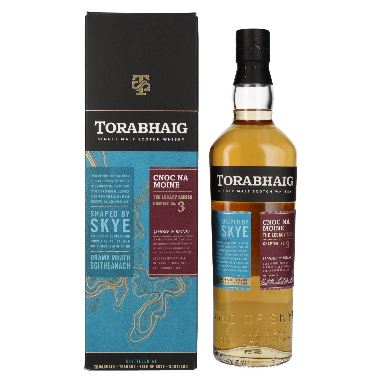 Torabhaig CNOC NA MOINE The Legacy Series Single Malt 46% Vol. 0,7l in Giftbox