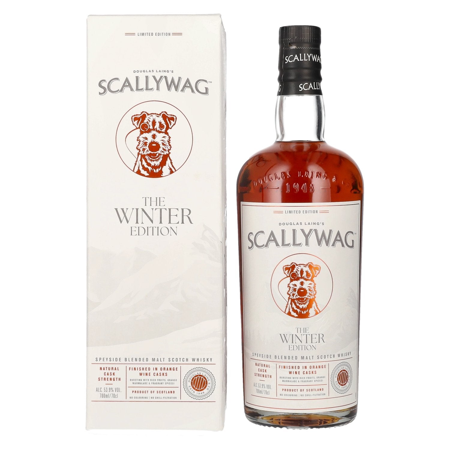 Douglas Laing SCALLYWAG The Winter Edition 53,9% Vol. 0,7l in Giftbox