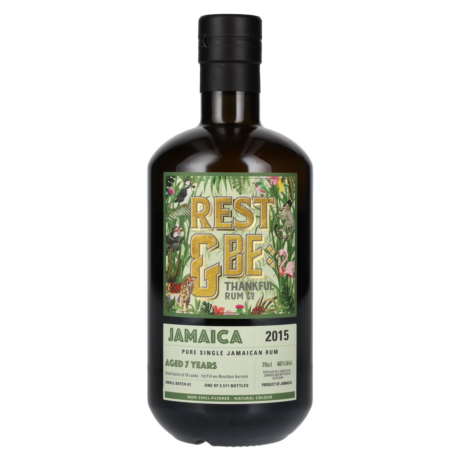 Rest & Be Thankful JAMAICA 7 Years Old Pure Single Jamaican Rum 2015 #2 46% Vol. 0,7l