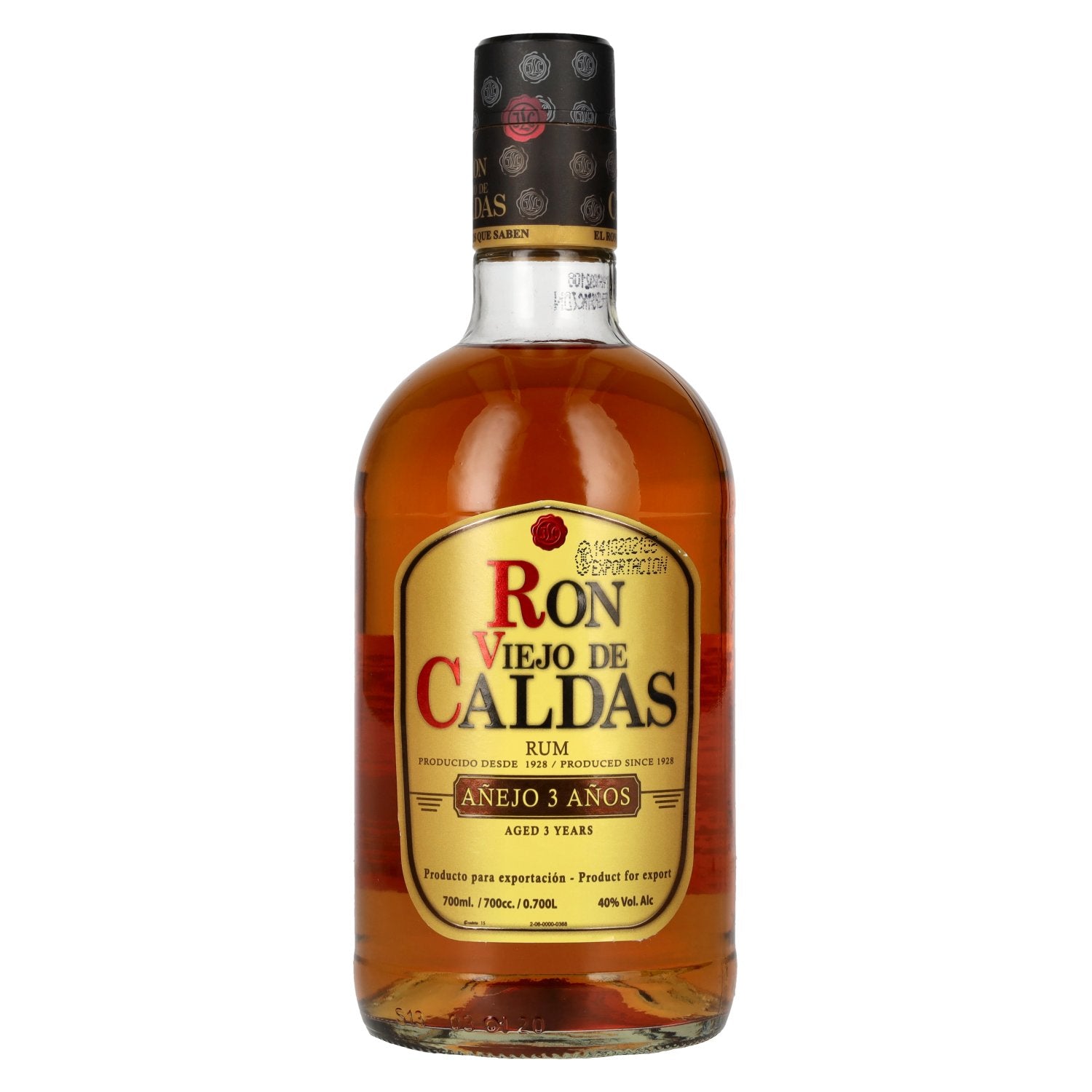 Ron Viejo de Caldas Anejo 3 Anos Rum 40% Vol. 0,7l