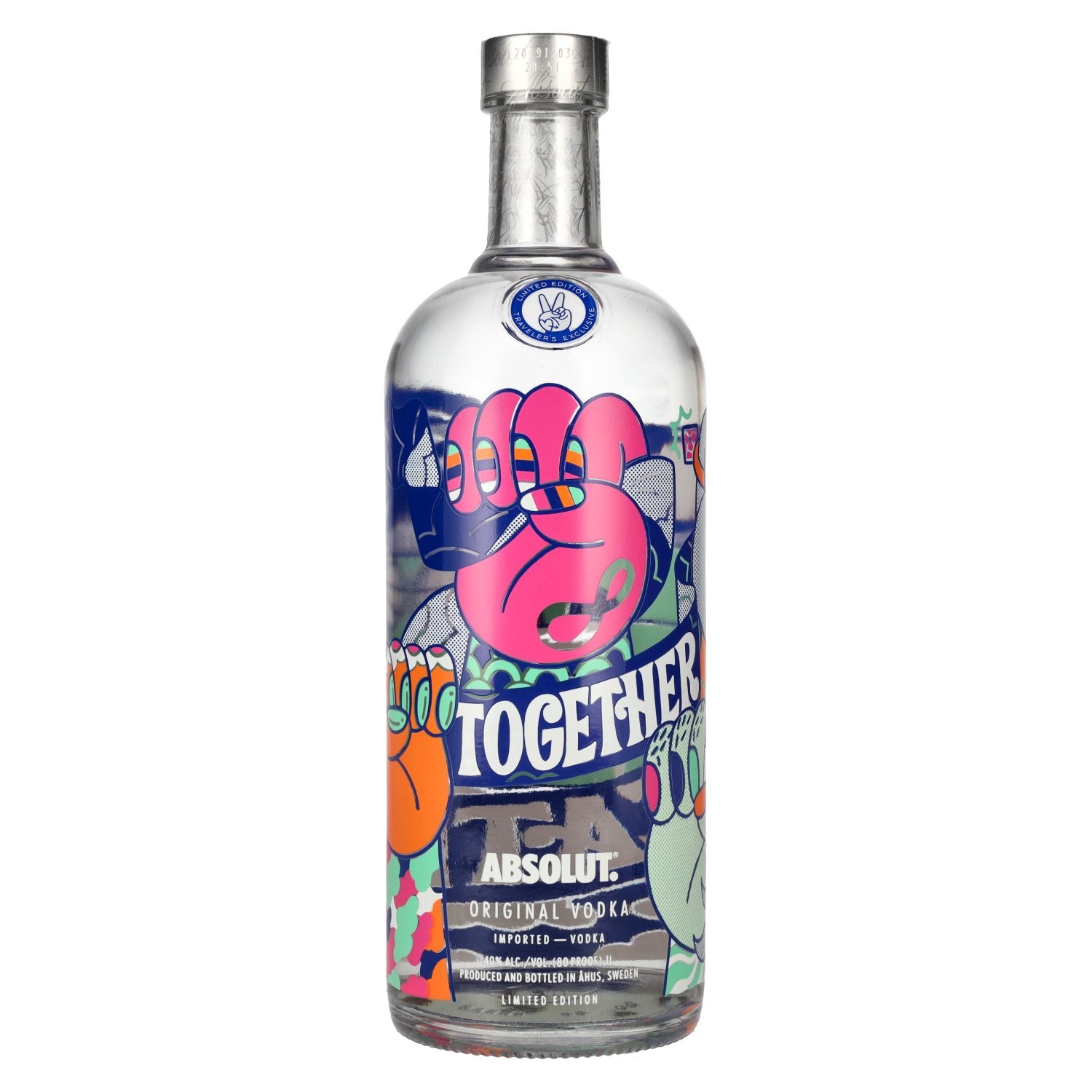 Absolut Vodka TOGETHER WE CREATE Limited Edition 40% Vol. 1l