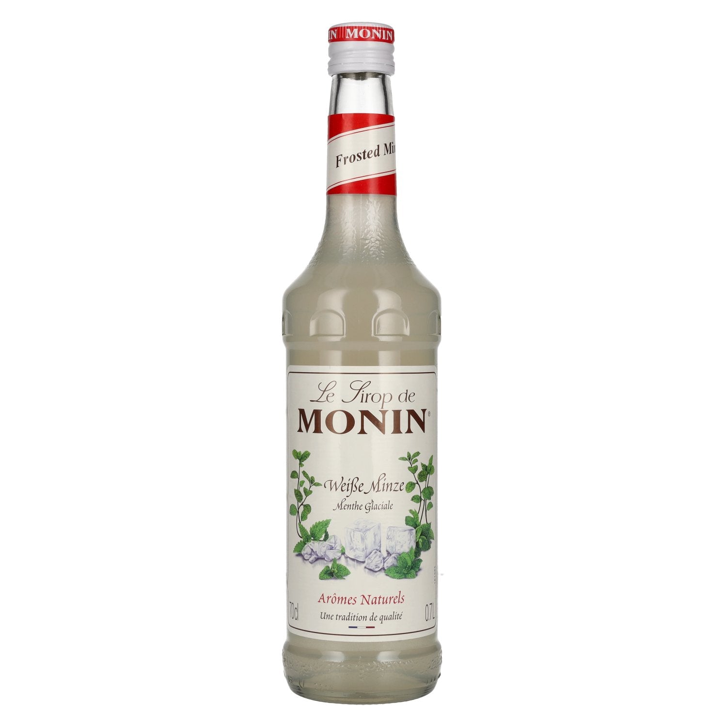 Le Sirop de Monin WEISSE MINZE 0,7l