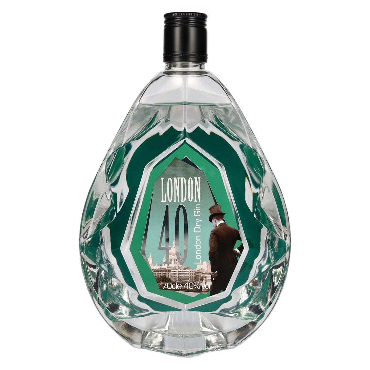 London 40 London Dry Gin 40% Vol. 0,7l