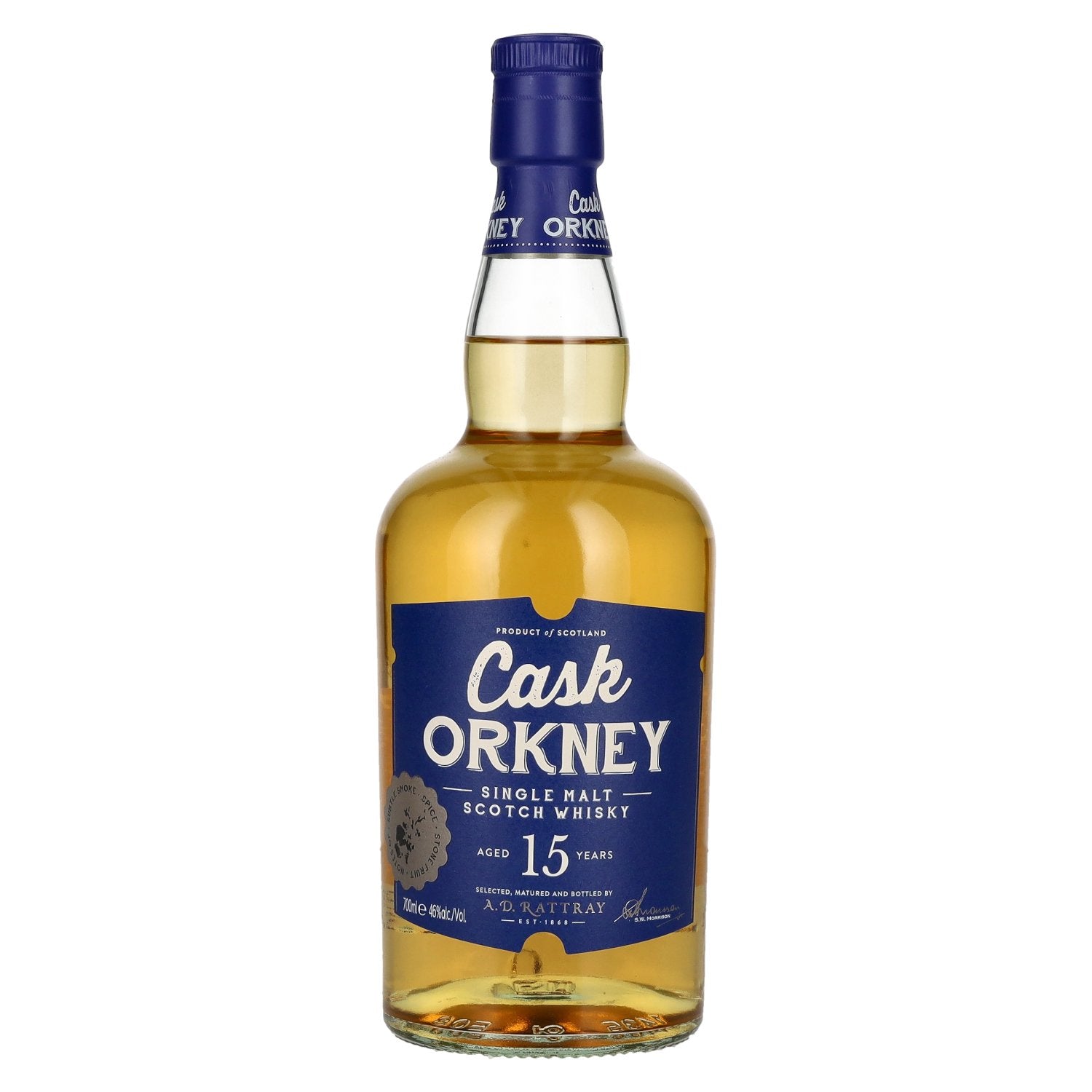 Cask ORKNEY 15 Years Old Single Malt 46% Vol. 0,7l