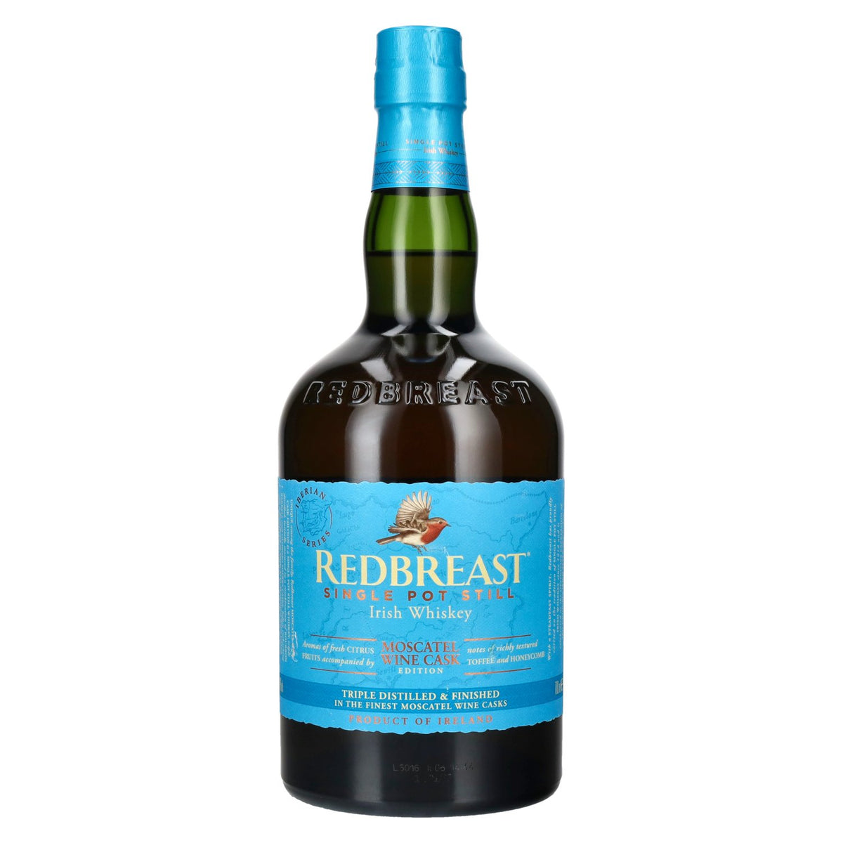 Redbreast IBERIAN SERIES Single Pot Still Irish Whiskey MOSCATEL WINE CASK 46% Vol. 0,7l