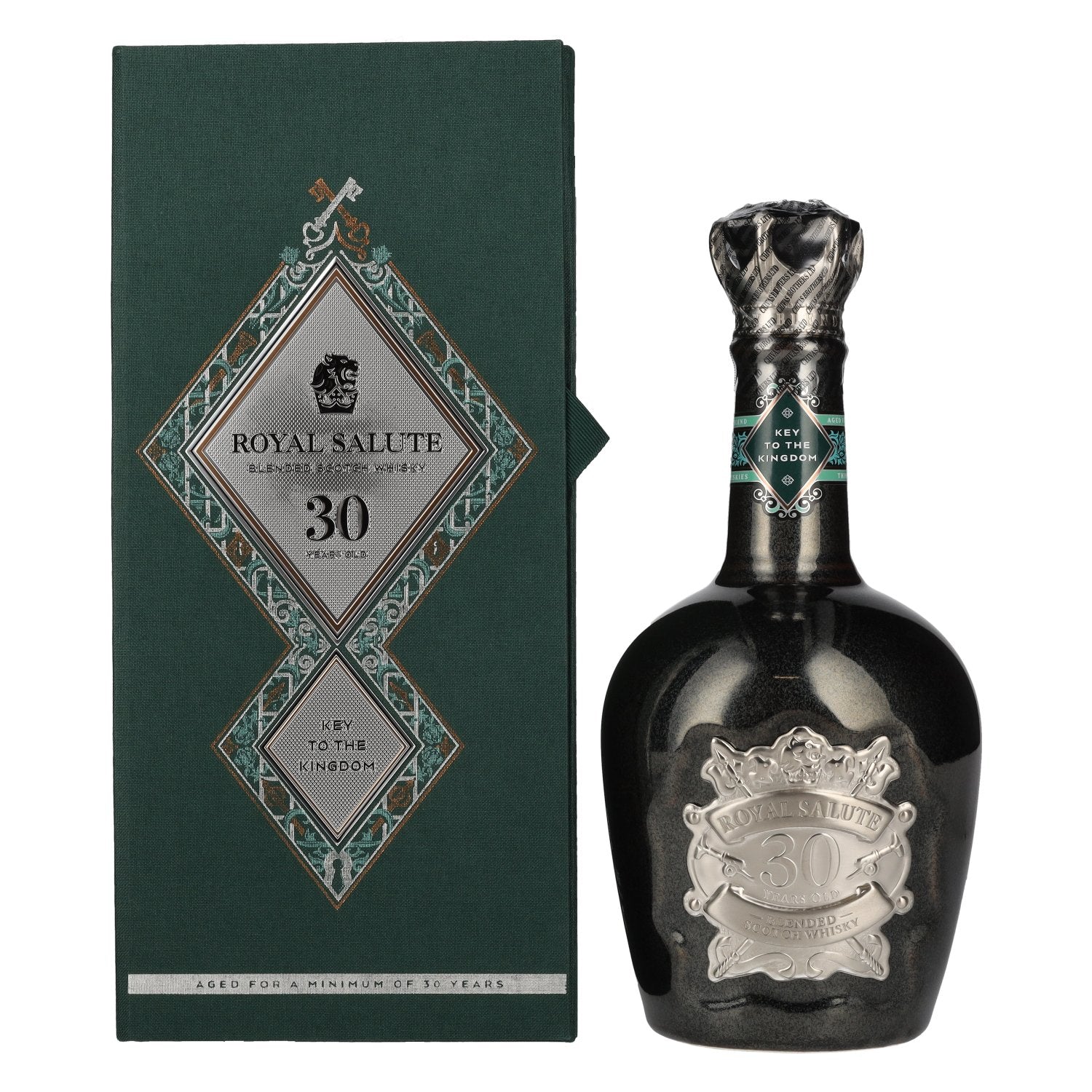 Royal Salute 30 Years Old KEY TO THE KINGDOM Blended Scotch Whisky 40% Vol. 0,5l in Giftbox