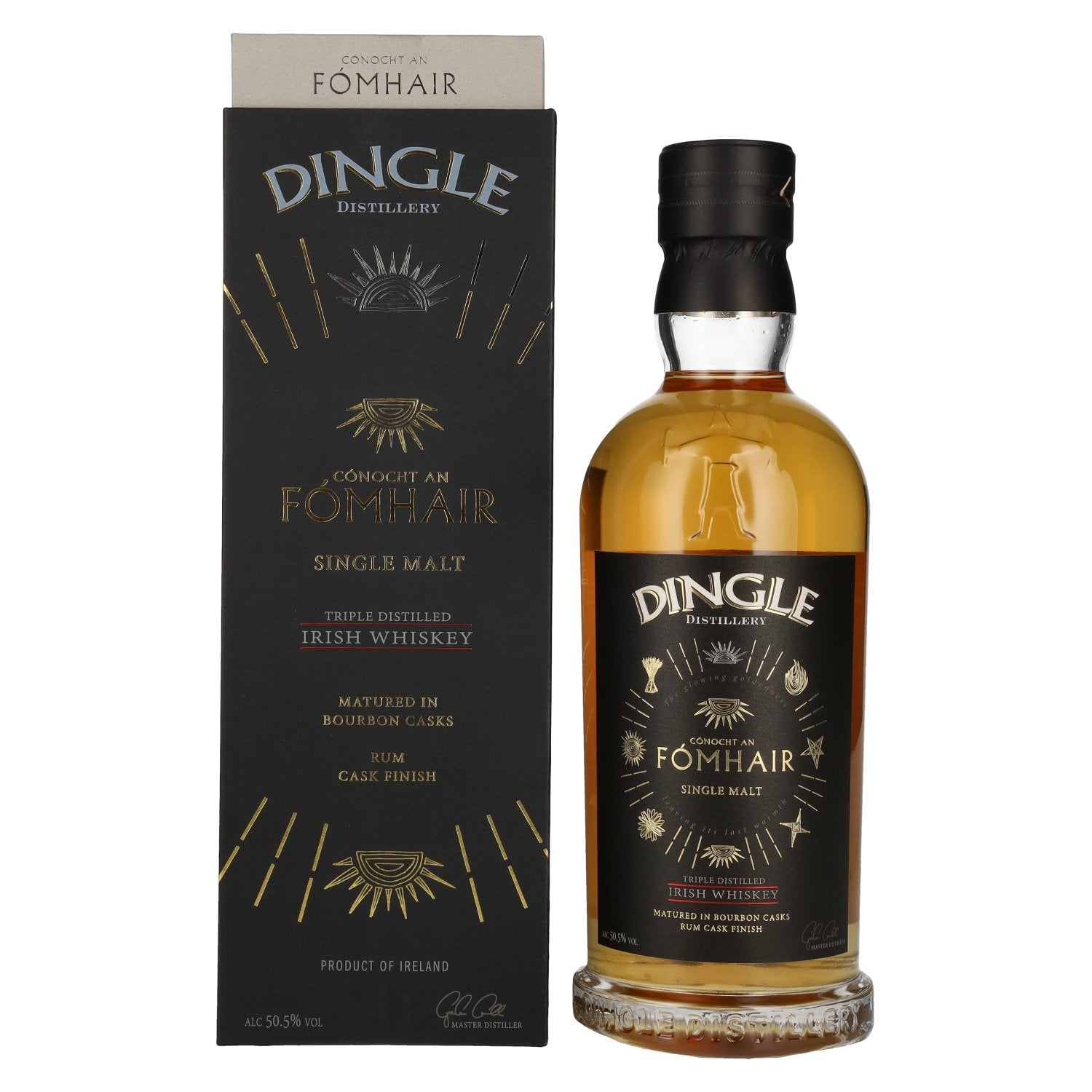 Dingle CONOCHT AN FOMHAIR Single Malt Irish Whiskey Triple Distilled 50,5% Vol. 0,7l in Giftbox