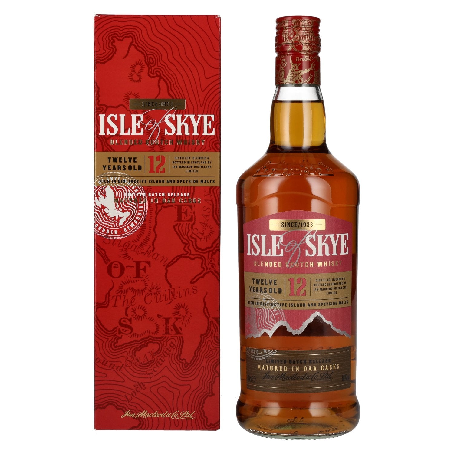 Isle of Skye 12 Years Old Blended Scotch Whisky 40% Vol. 0,7l