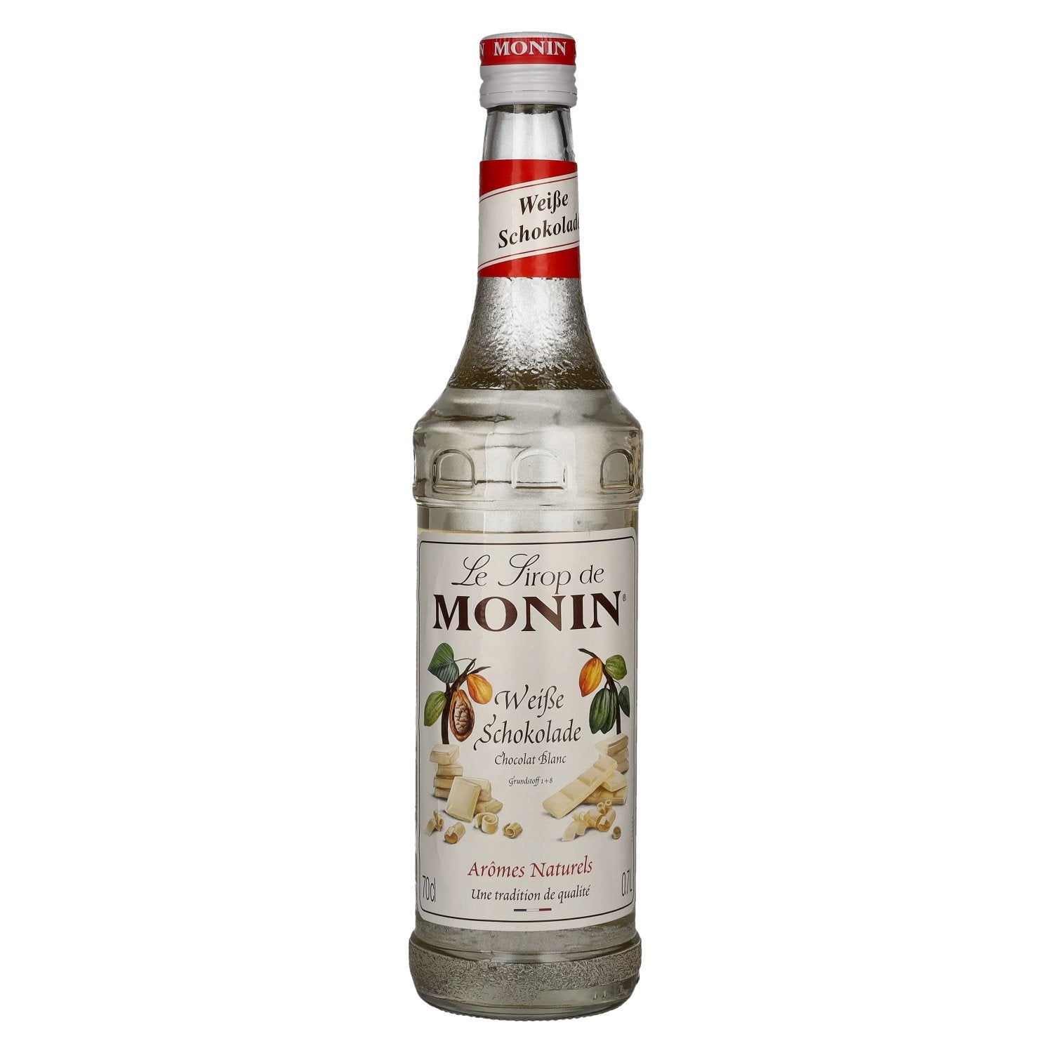 Le Sirop de Monin WEISSE SCHOKOLADE 0,7l