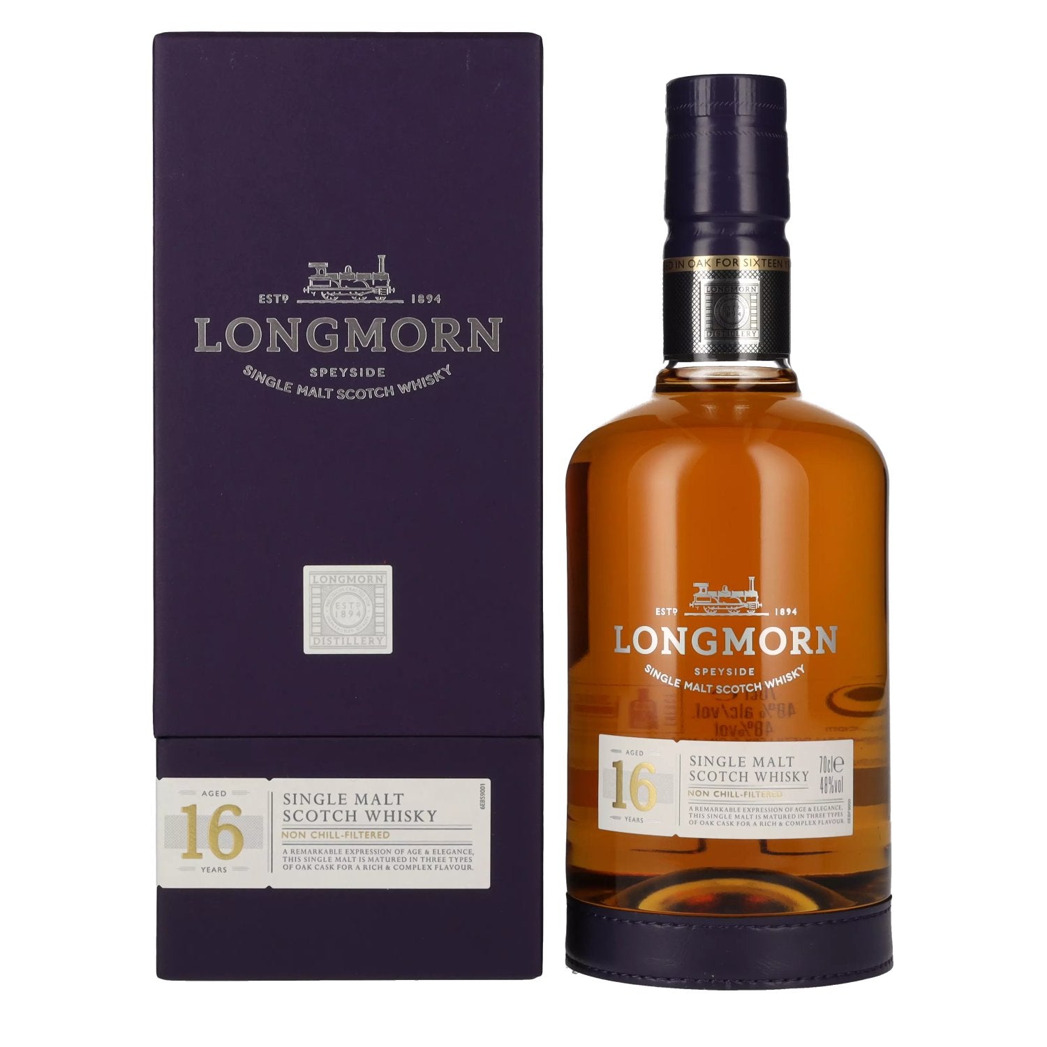 Longmorn 16 Years Old Single Malt Scotch Whisky 48% Vol. 0,7l in Giftbox