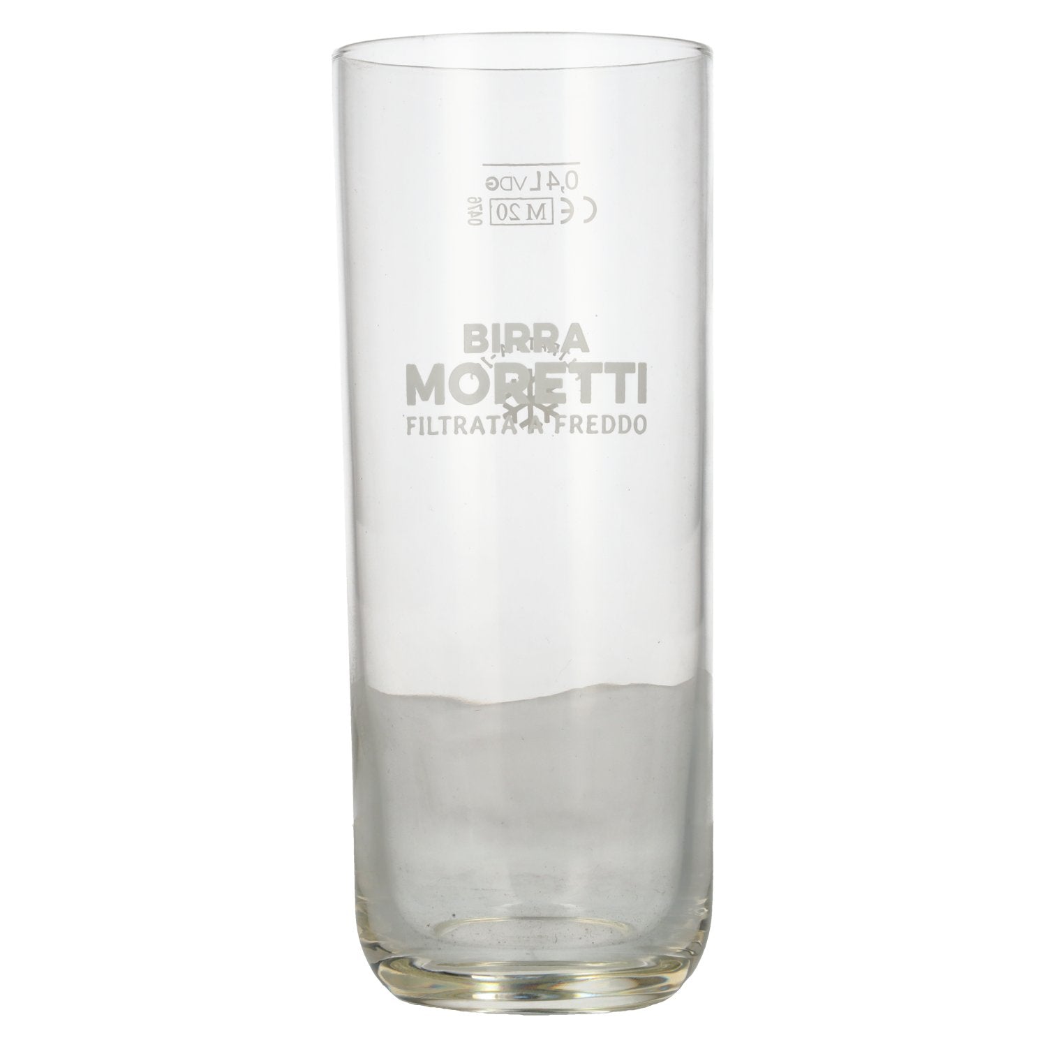Birra Moretti Freddo glass 0,4l
