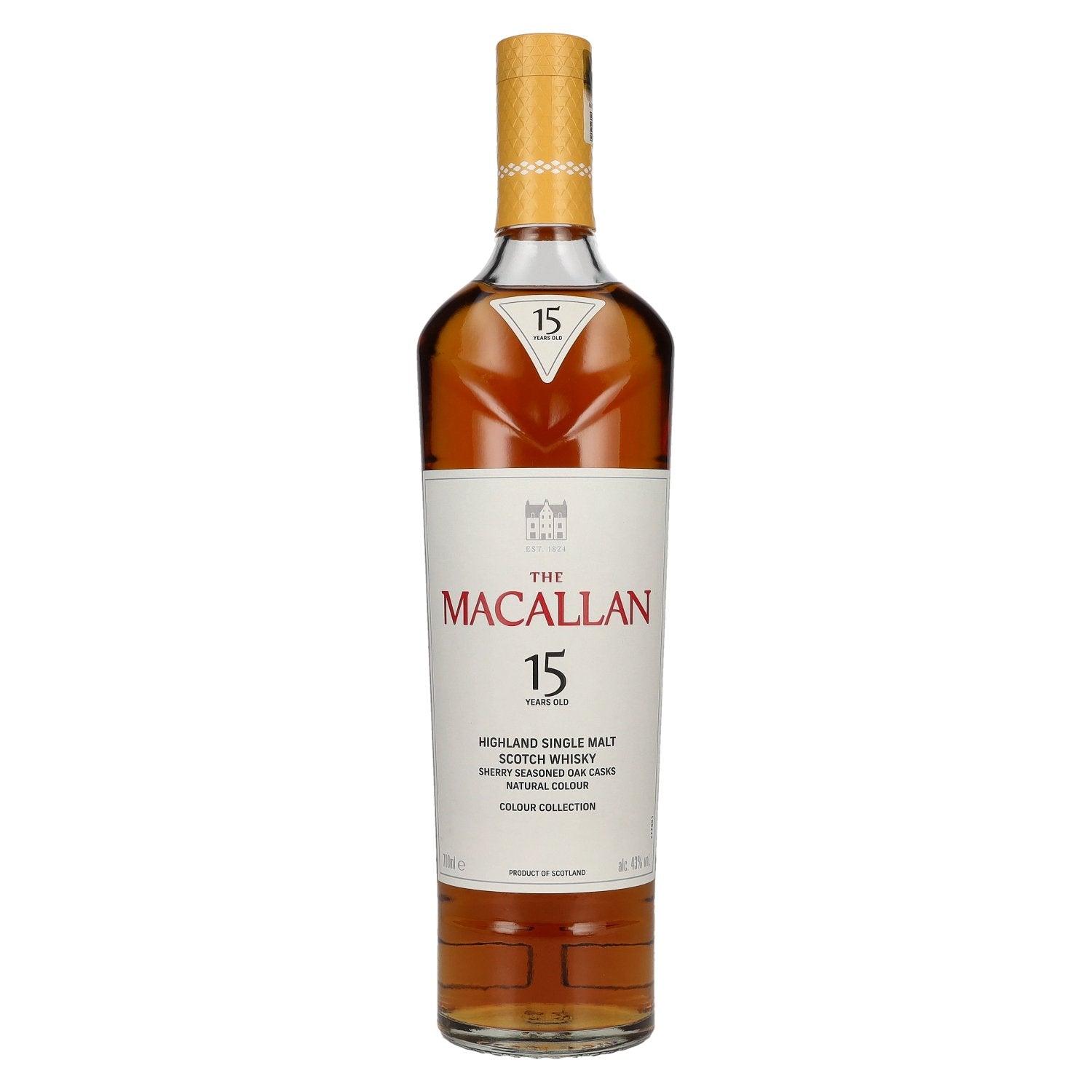 The Macallan 15 Years Old Colour Collection Highland Single Malt Scotch Whisky 43% Vol. 0,7l