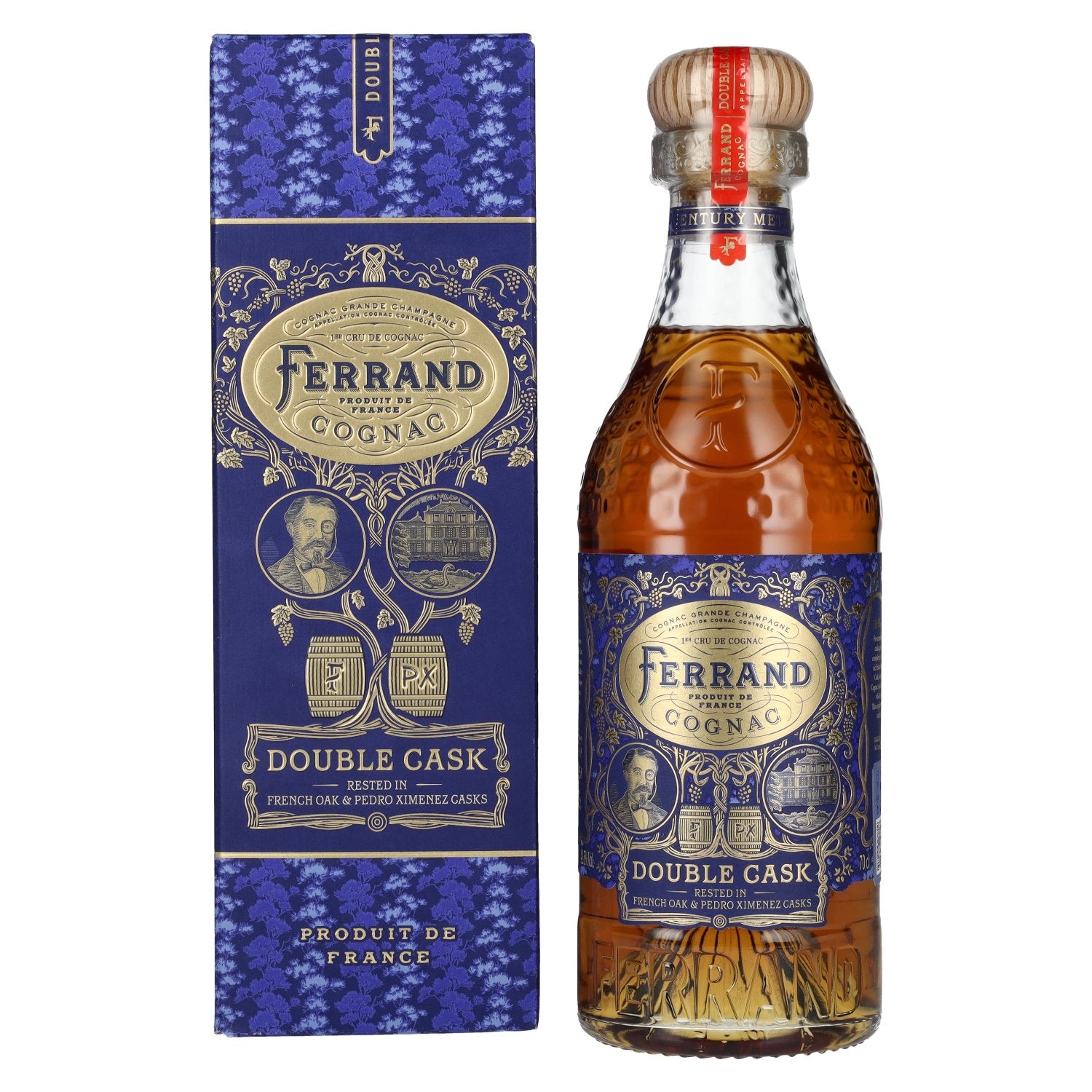 Pierre Ferrand RESERVE 1er Cru de Cognac DOUBLE CASK 42,3% Vol. 0,7l in Giftbox