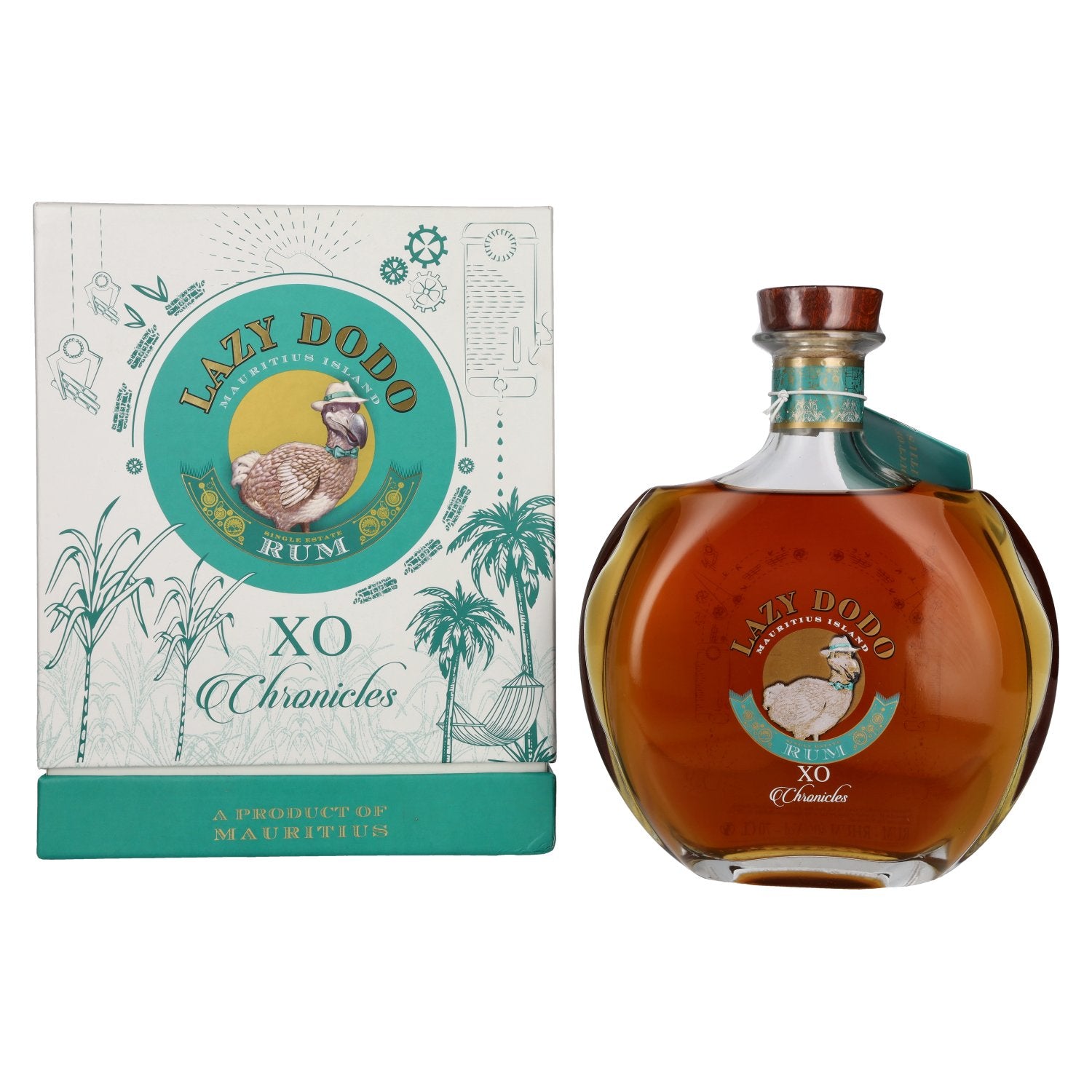 Lazy Dodo XO CHRONICLES RUM 40% Vol. 0,7l in Giftbox