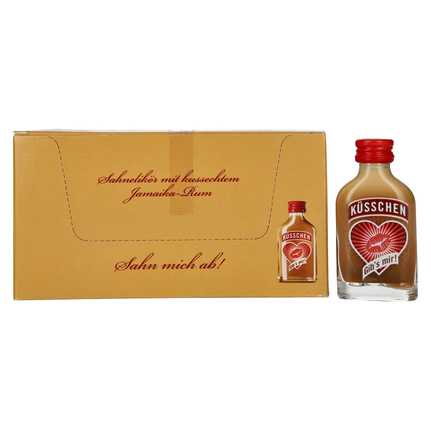 Kuesschen Sahnelikoer 15% Vol. 20x0,02l