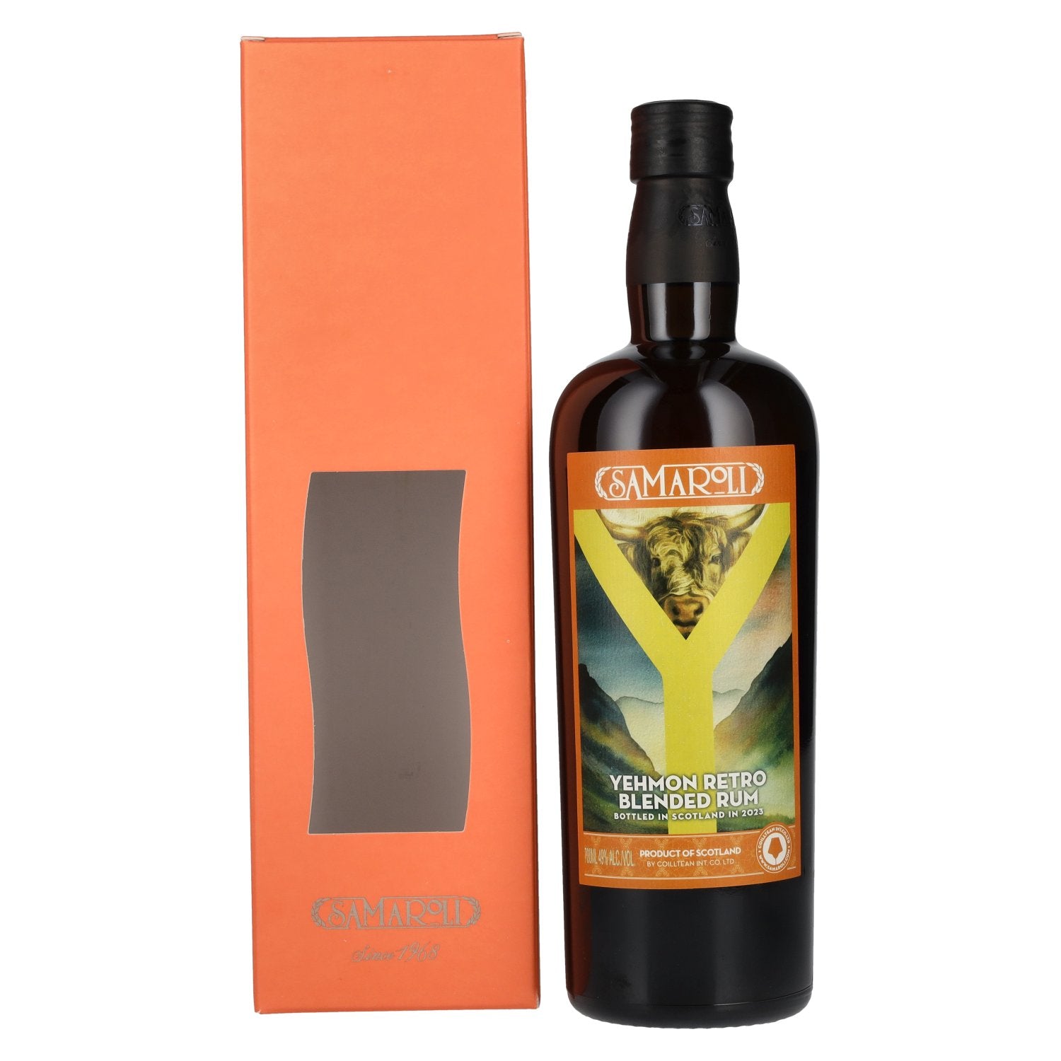 Samaroli Yehmon Retro Blended Rum 2023 49% Vol. 0,7l in Giftbox