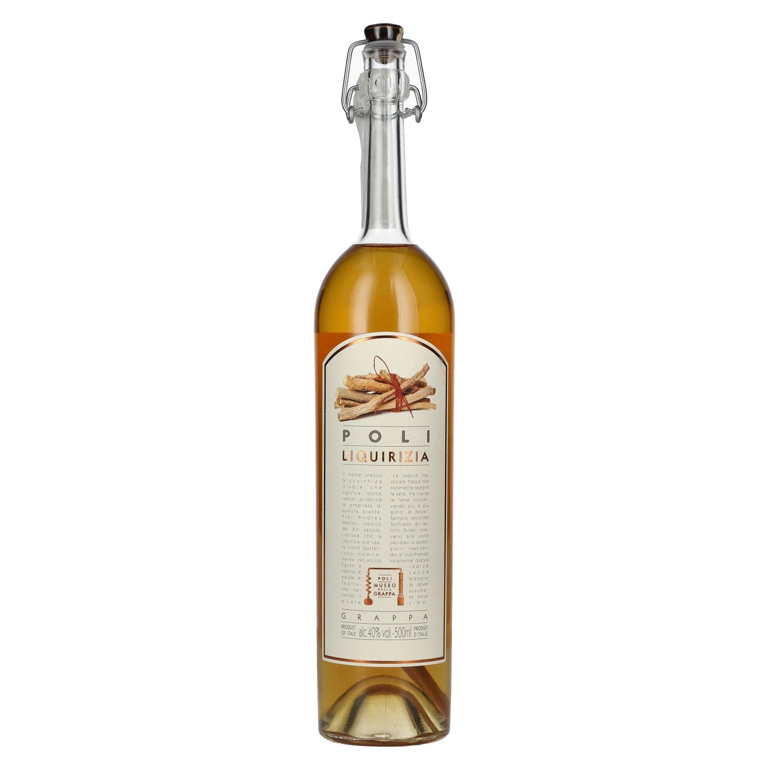 Poli Grappa Liquirizia 40% Vol. 0,5l