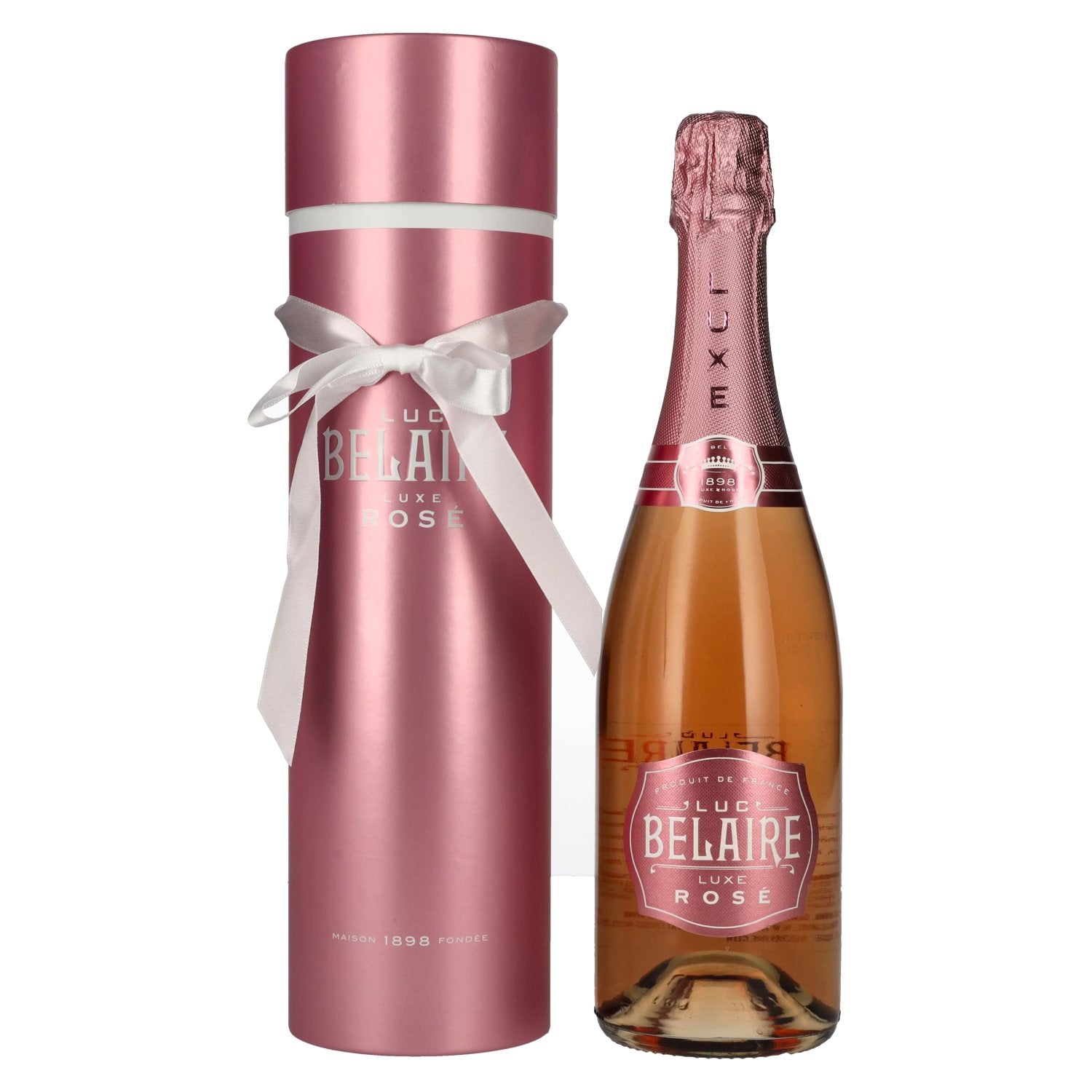 Luc Belaire Rare LUXE Rose 12,5% Vol. 0,75l in Giftbox