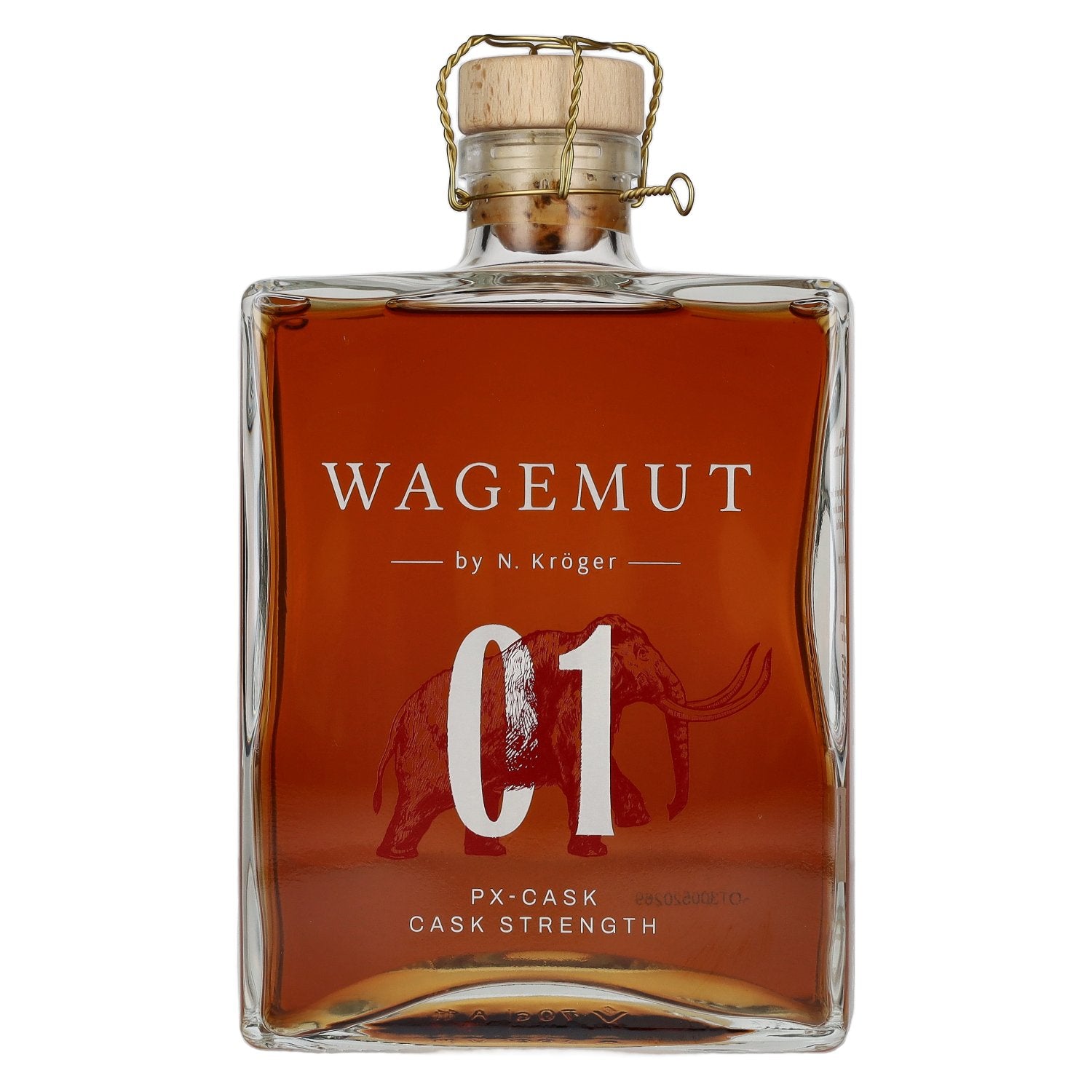 Wagemut by N. Kroeger PX-CASK STRENGTH Edition 01 58,7% Vol. 0,7l