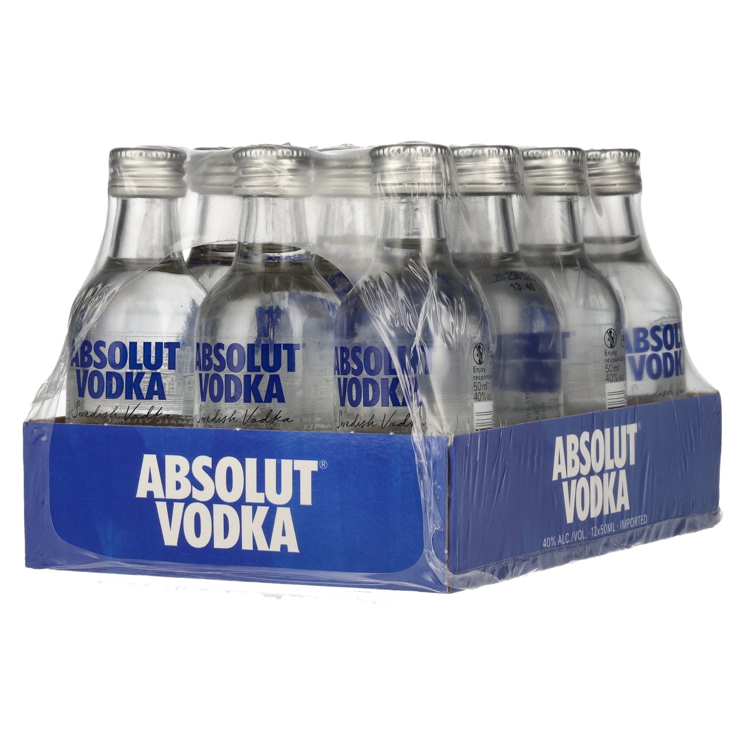 Absolut Vodka 40% Vol. 12x0,05l