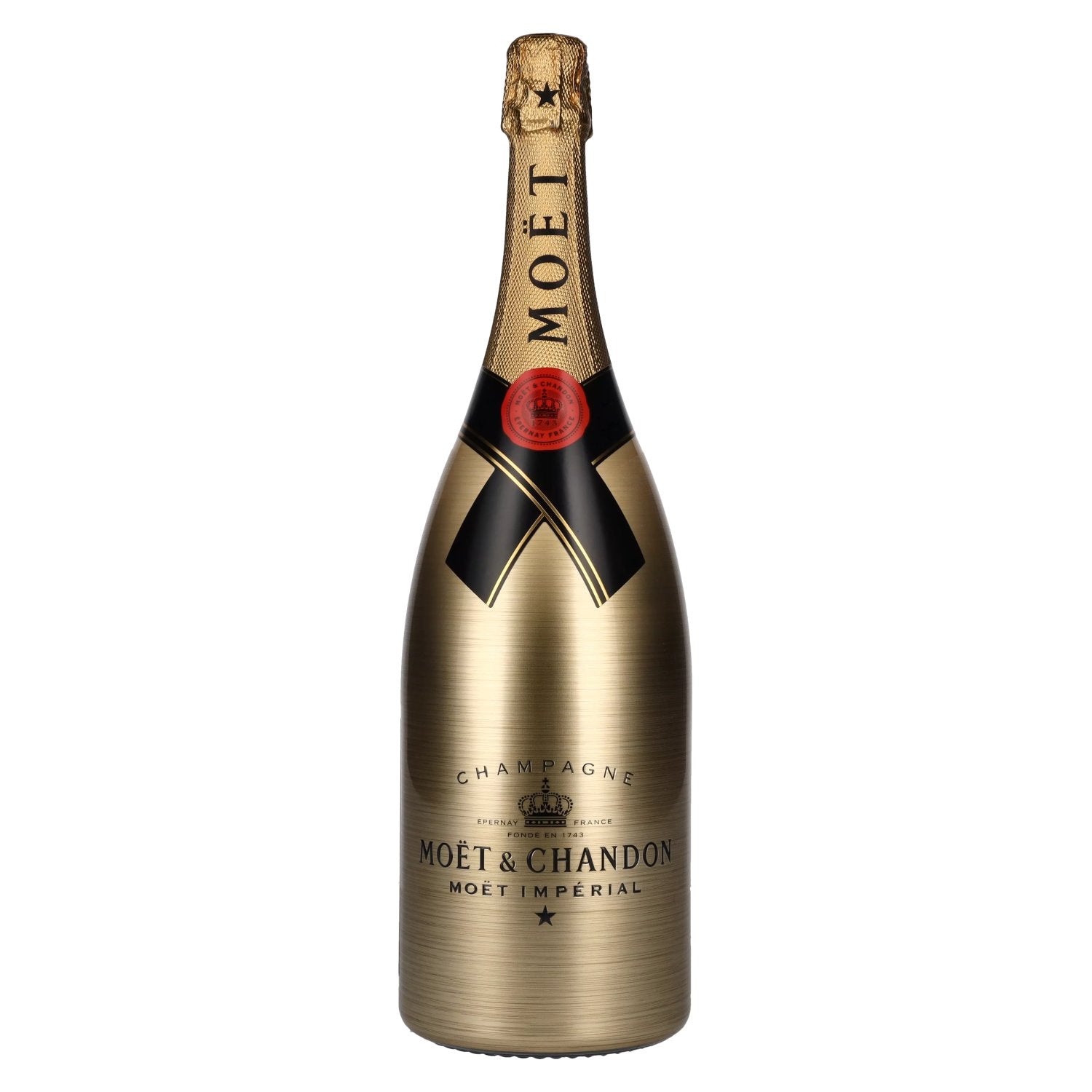 Moet & Chandon Champagne IMPERIAL Brut Golden Sleeve Design 12% Vol. 1,5l