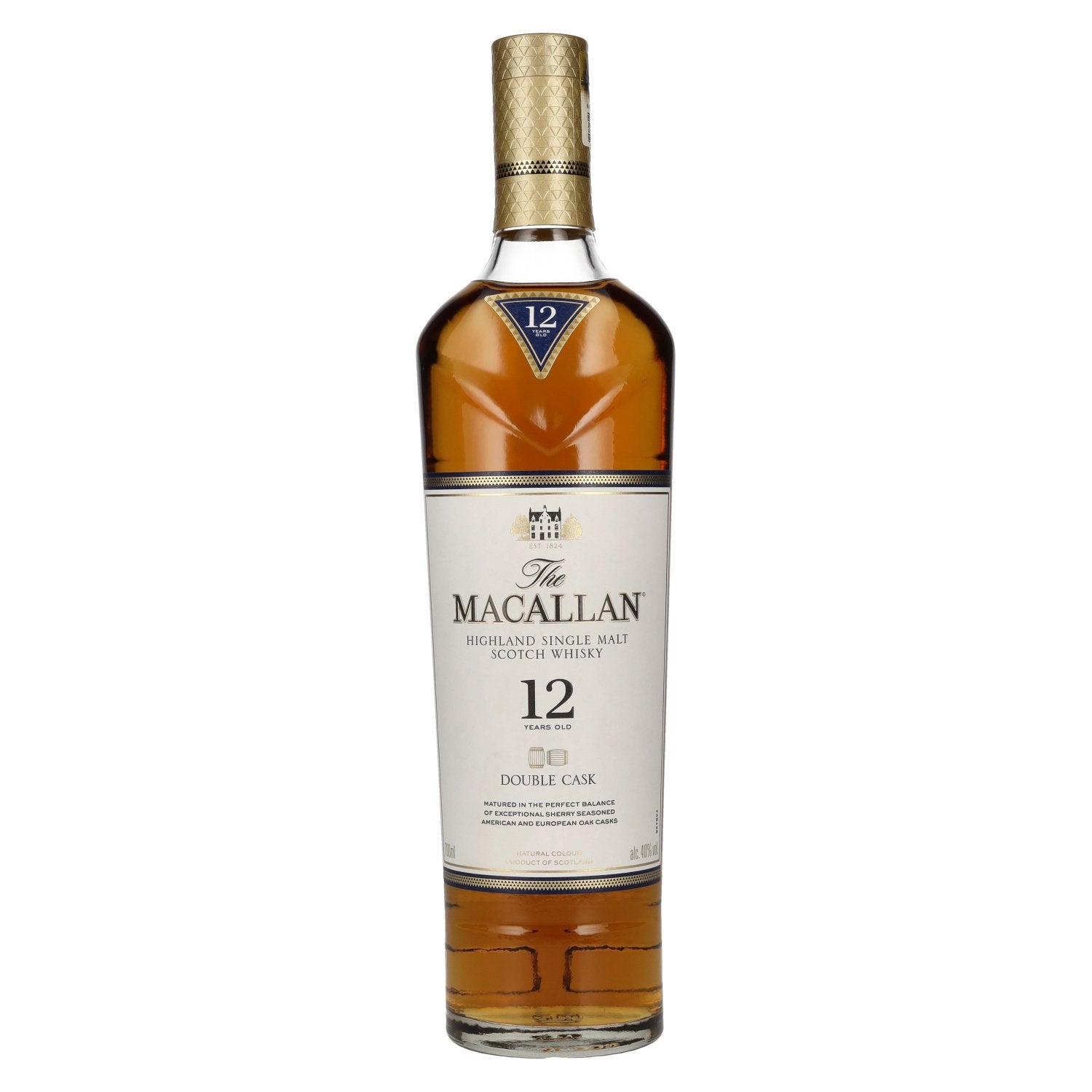 The Macallan 12 Years Old DOUBLE CASK 40% Vol. 0,7l