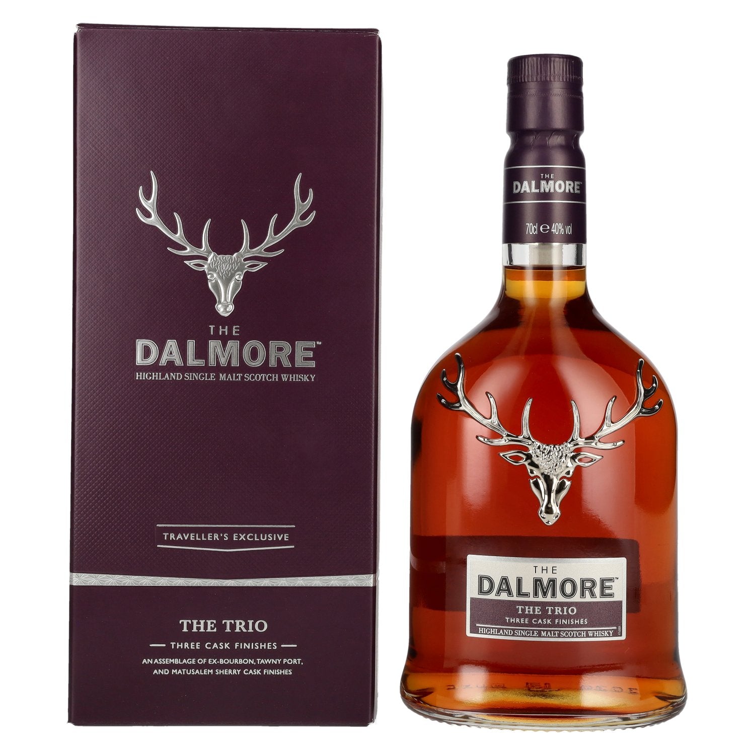 The Dalmore THE TRIO Highland Single Malt Scotch Whisky 40% Vol. 0,7l in Giftbox