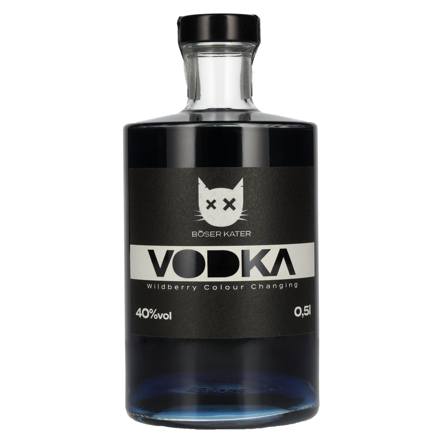 BOeSER KATER Wildberry Colour Changing Vodka 40% Vol. 0,5l