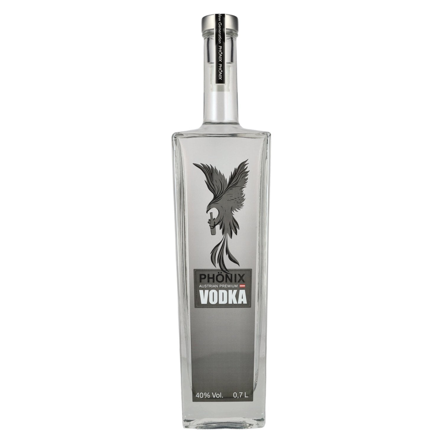 Phoenix Austrian Premium Vodka 40% Vol. 0,7l with LED-Lichtsticker