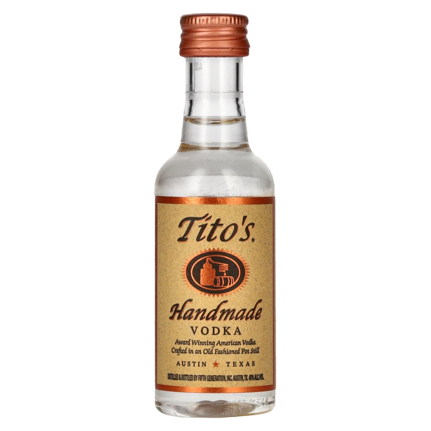 Tito's Handmade Vodka 40% Vol. 0,05l PET