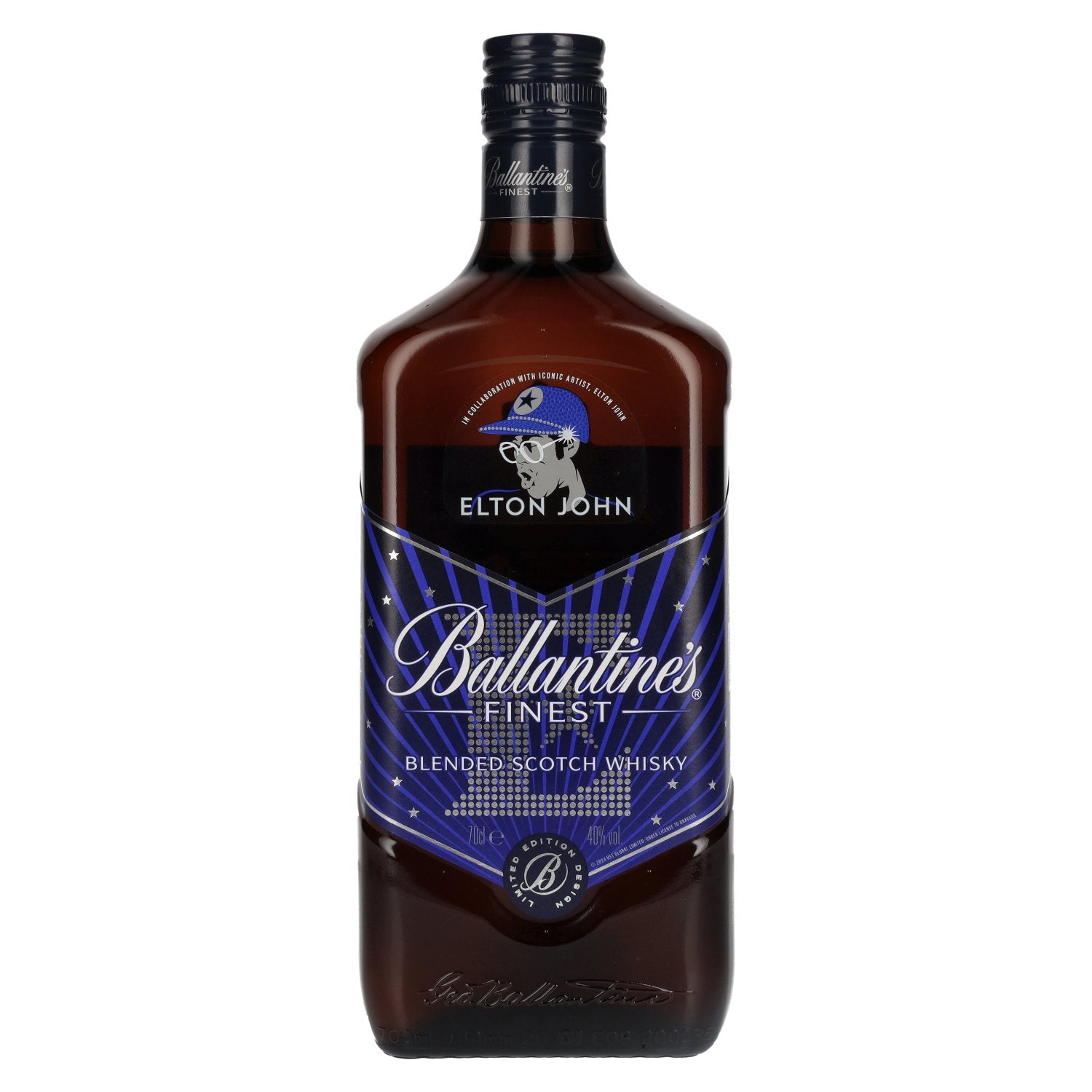 Ballantine's FINEST Blended Scotch Whisky ELTON JOHN Limited Edition 40% Vol. 0,7l