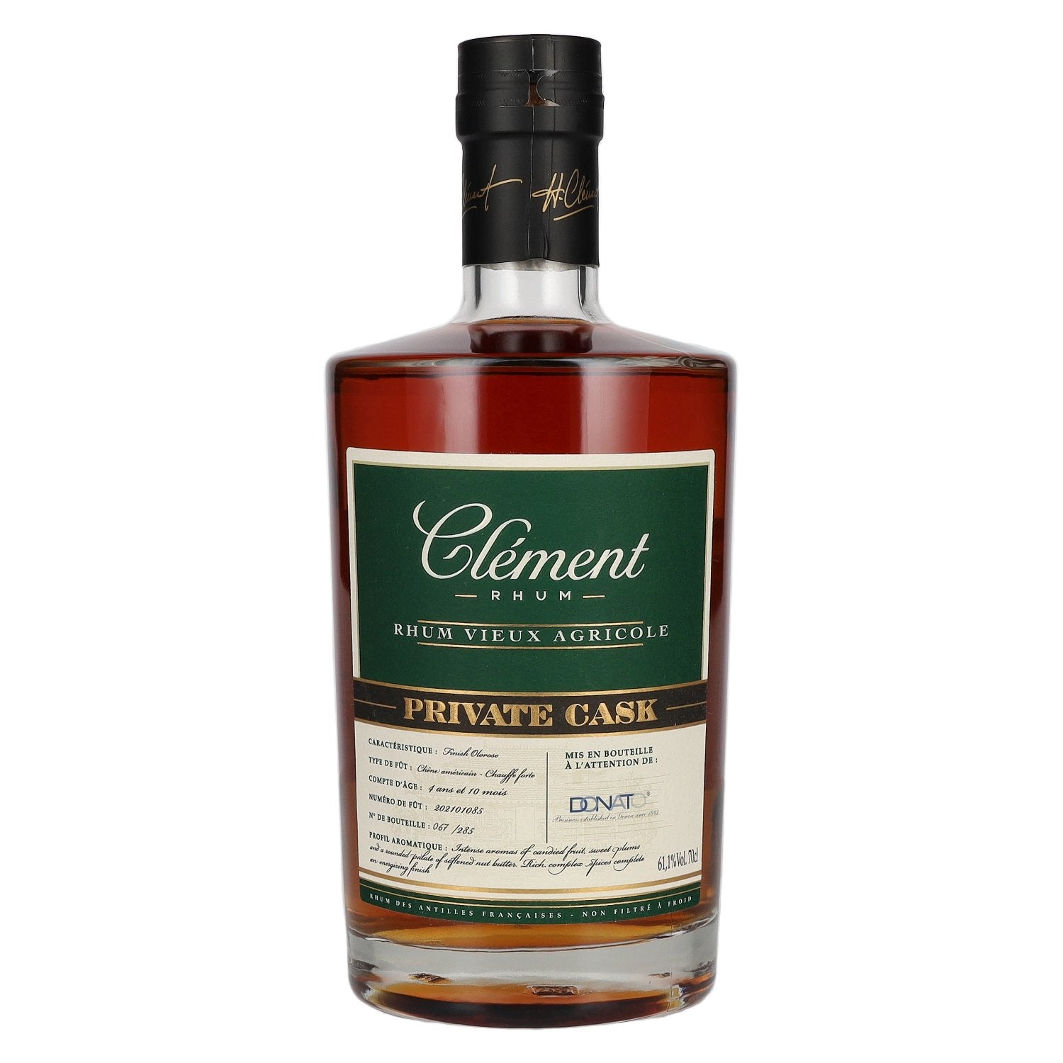 Clement Rhum Vieux Agricole PRIVATE CASK Oloroso 61,1% Vol. 0,7l