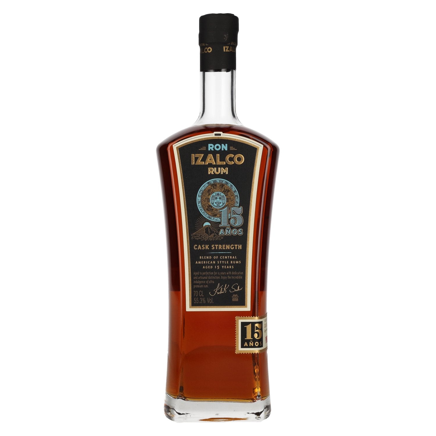 Ron Izalco 15 Anos Rum CASK STRENGTH 55,3% Vol. 0,7l