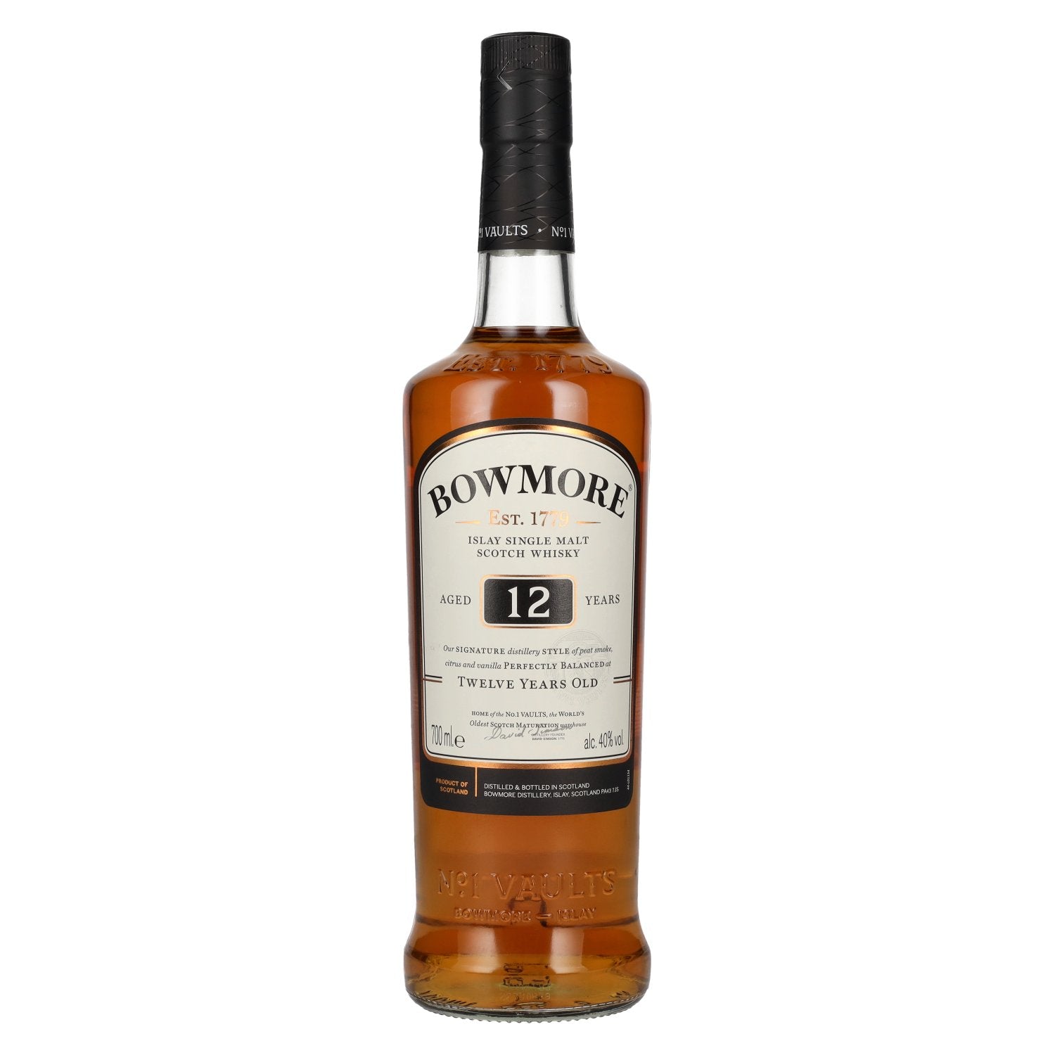 Bowmore 12 Years Old Islay Single Malt 40% Vol. 0,7l