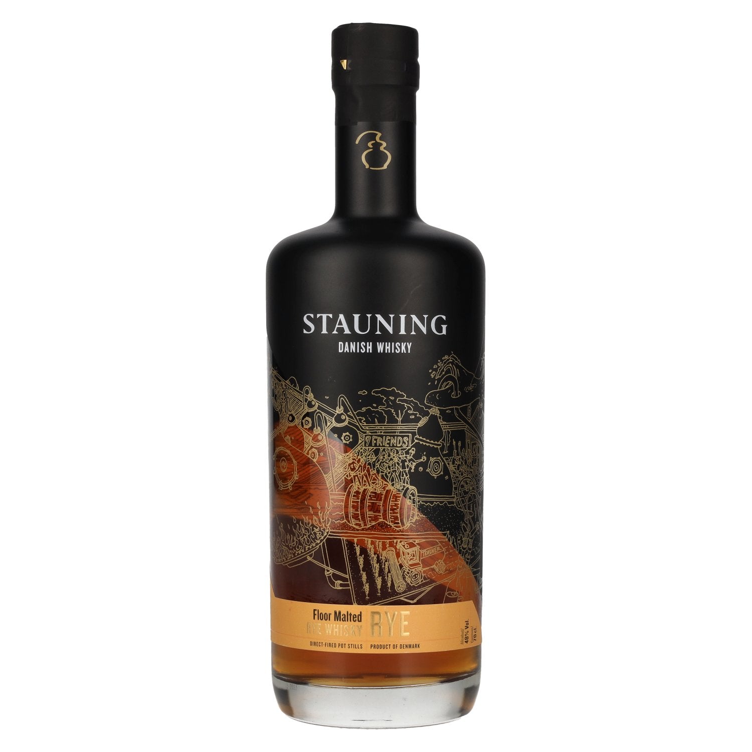 Stauning RYE Floor Malted Danish Whisky Batch 3 - 2023 48% Vol. 0,7l