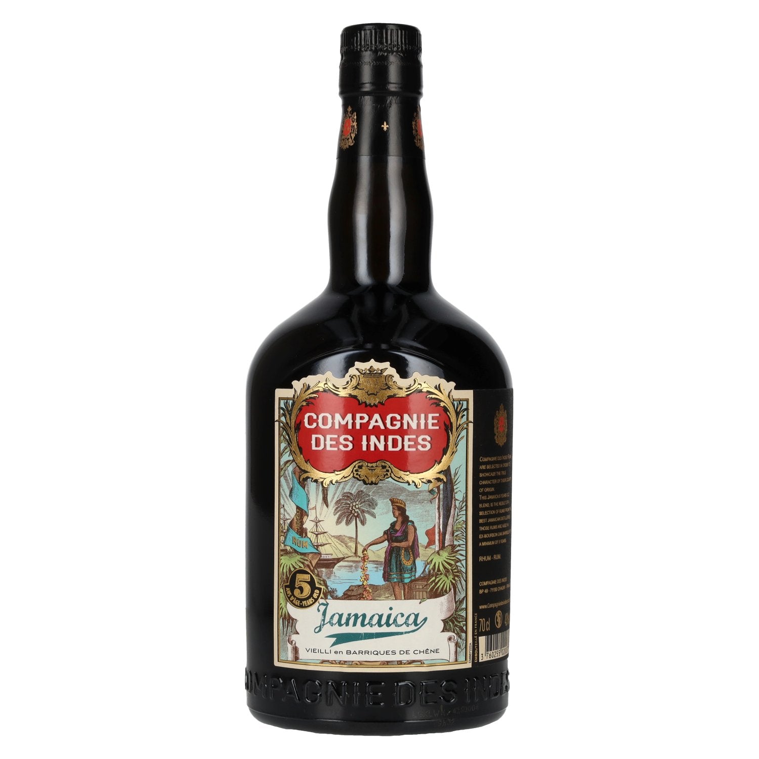 Compagnie des Indes Jamaica Rum 5 ans 43% Vol. 0,7l