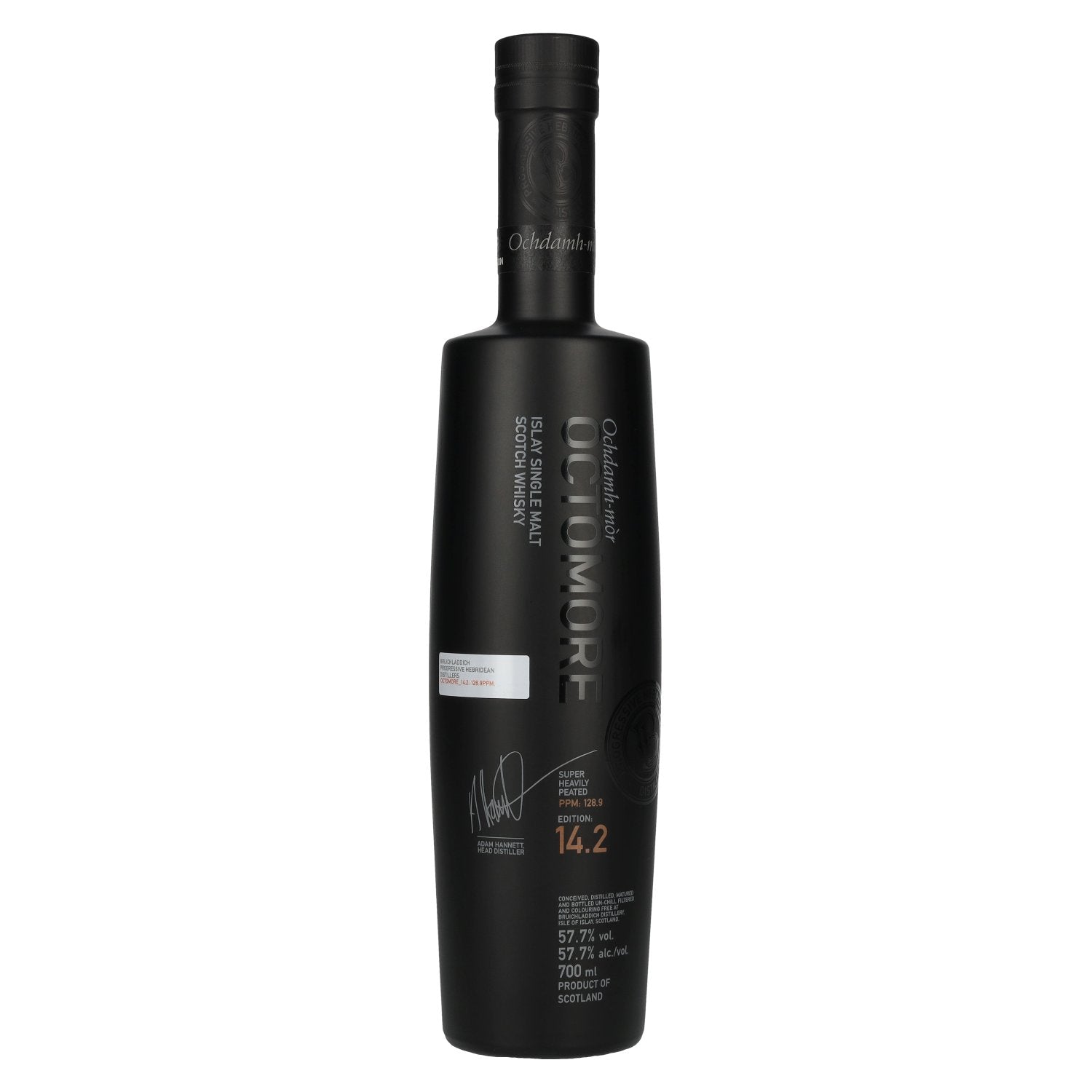 Octomore EDITION: 14.2 Super Heavily Peated Islay Single Malt 57,7% Vol. 0,7l