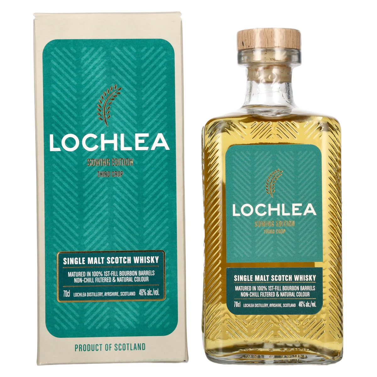 Lochlea SOWING EDITION Third Crop Single Malt Scotch Whisky 46% Vol. 0,7l in Giftbox