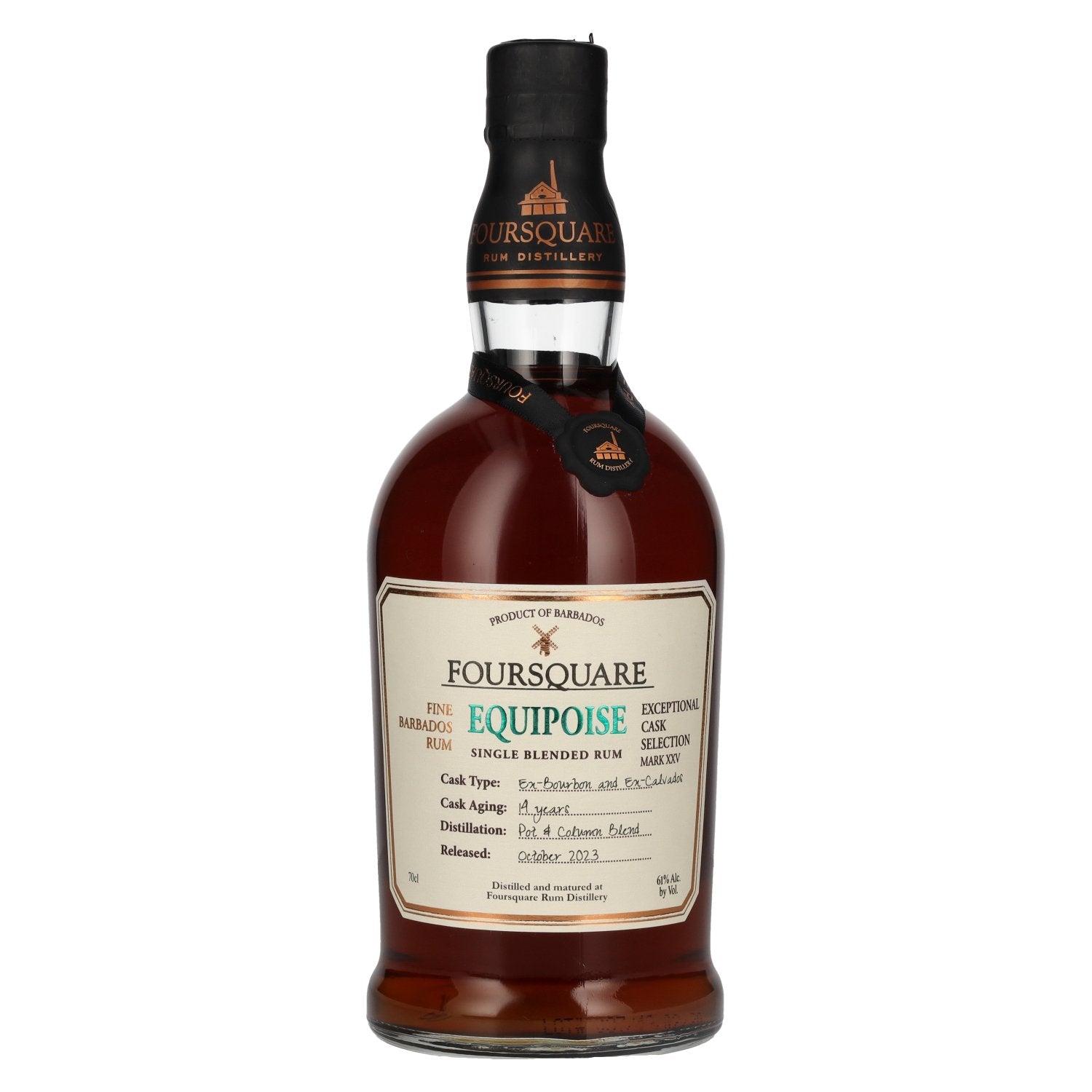 Foursquare 14 Years Old Exceptional Cask SELECTION MARK XXV EQUIPOISE 61% Vol. 0,7l