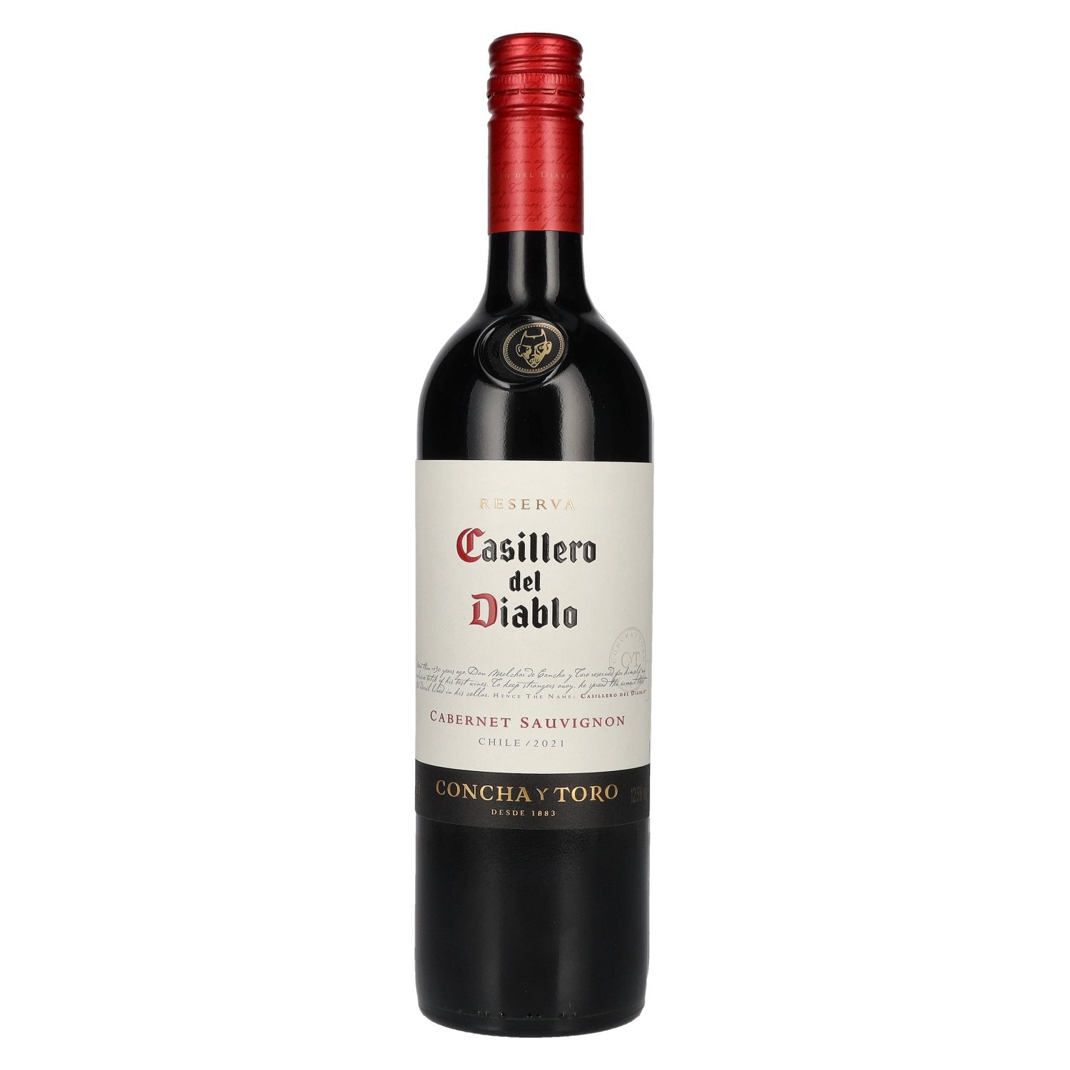 Concha y Toro Casillero del Diablo CABERNET SAUVIGNON Reserva 2021 12,5% Vol. 0,75l