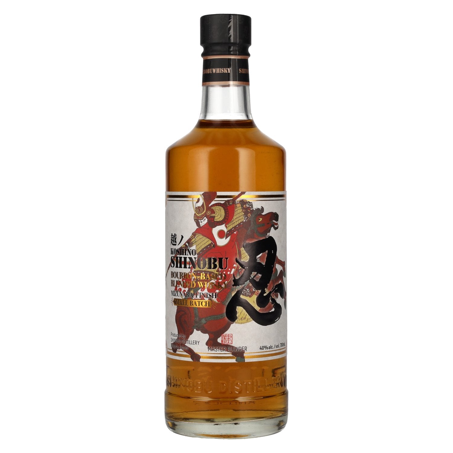 The Koshi-No Shinobu Bourbon Based Blended Whisky Mizunara Oak Finish 40% Vol. 0,7l
