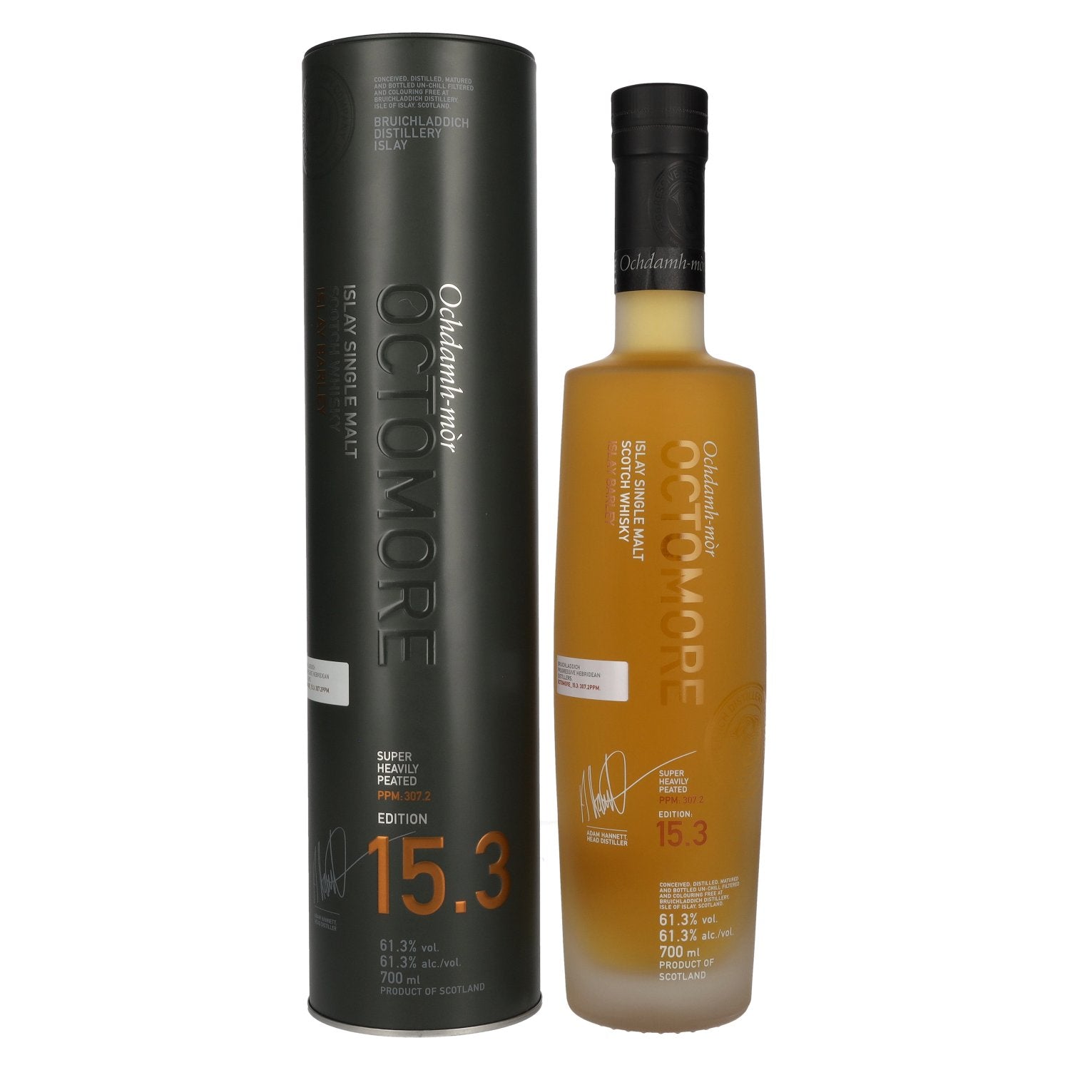 Octomore EDITION: 15.3 Super Heavily Peated Islay Single Malt 61,3% Vol. 0,7l in Tinbox