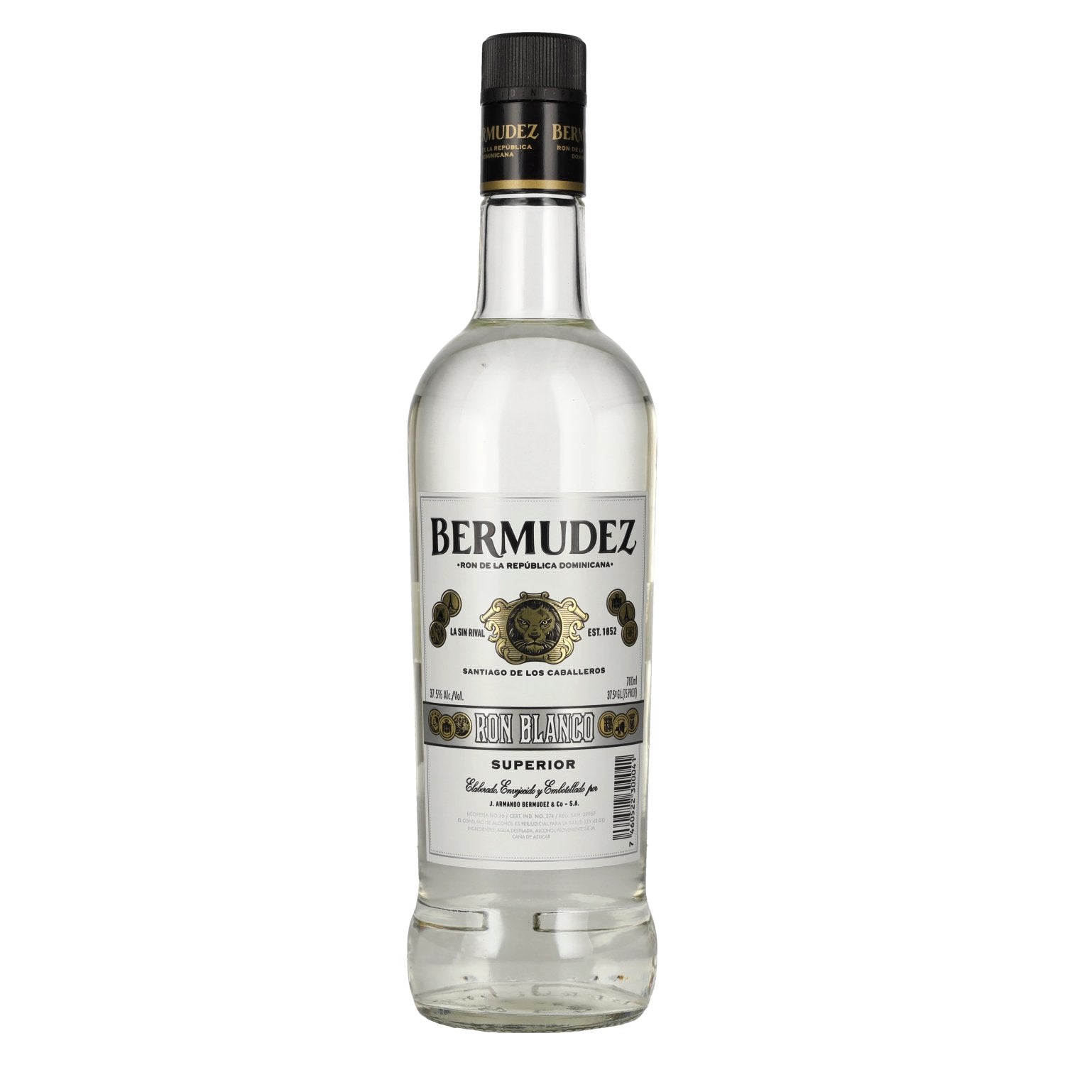 Bermudez Ron Dominicano Superior BLANCO 37,5% Vol. 0,7l