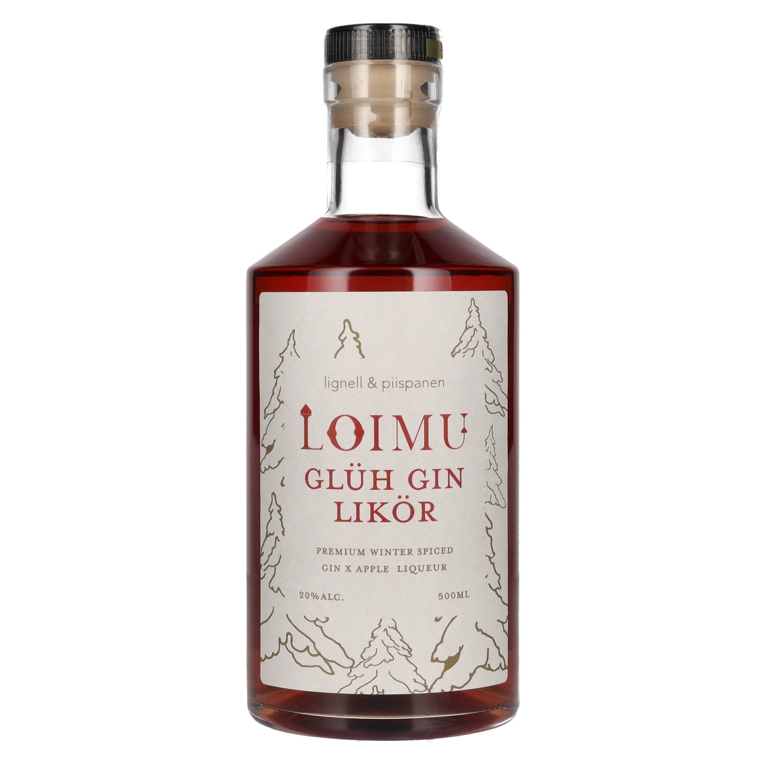 Loimu Glueh Gin Likoer 20% Vol. 0,5l