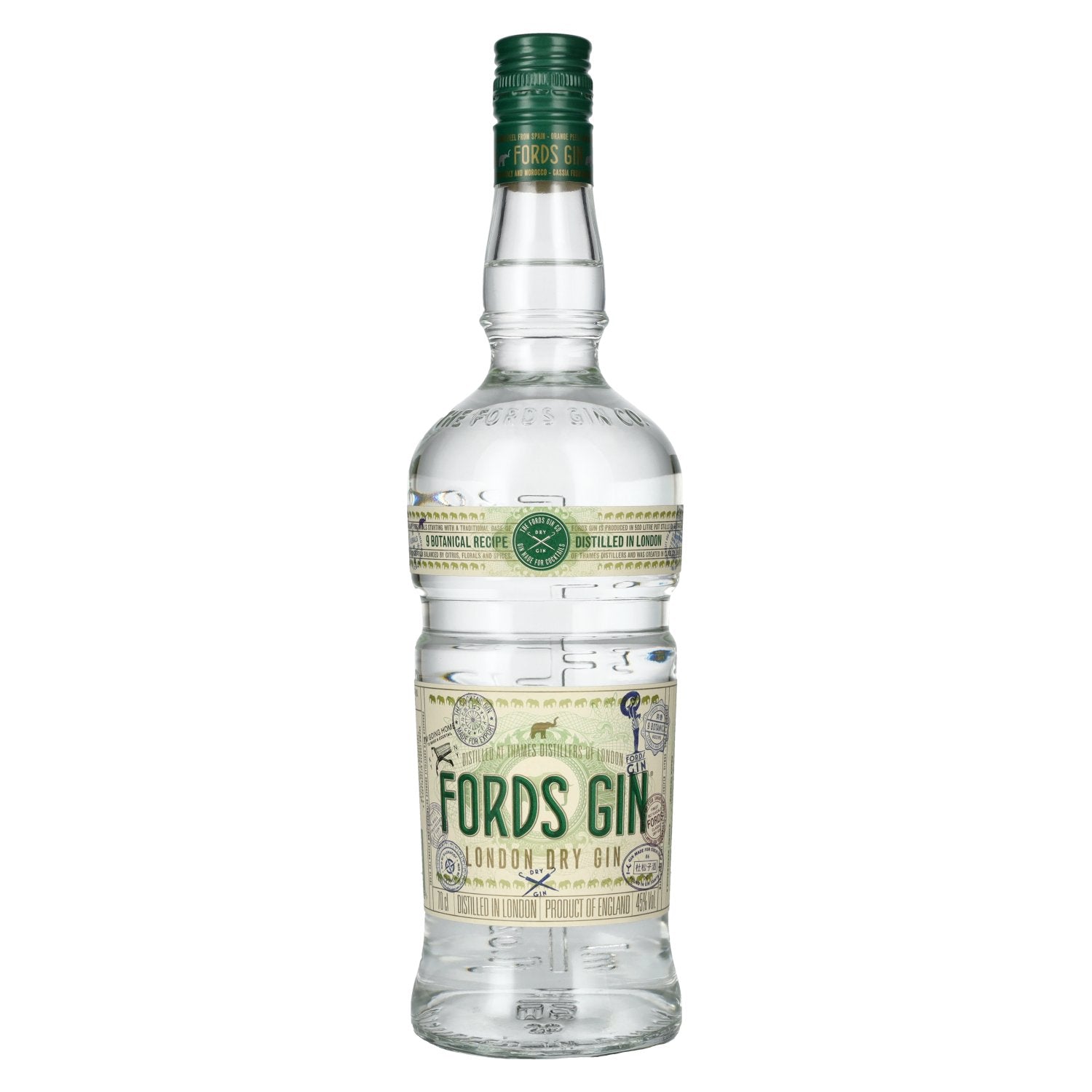 Fords Gin London Dry Gin 45% Vol. 0,7l