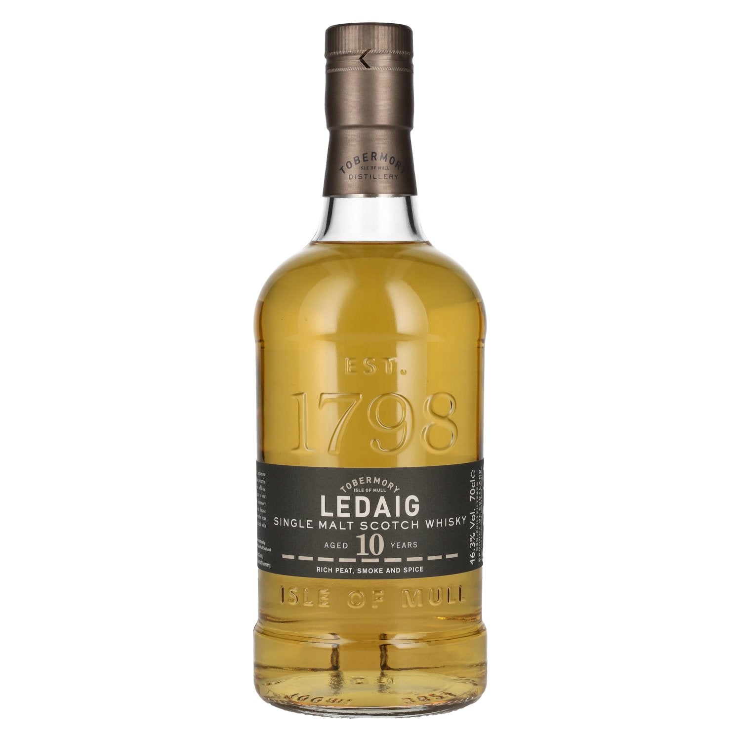 Ledaig 10 Years Old Single Malt Scotch Whisky 46,3% Vol. 0,7l
