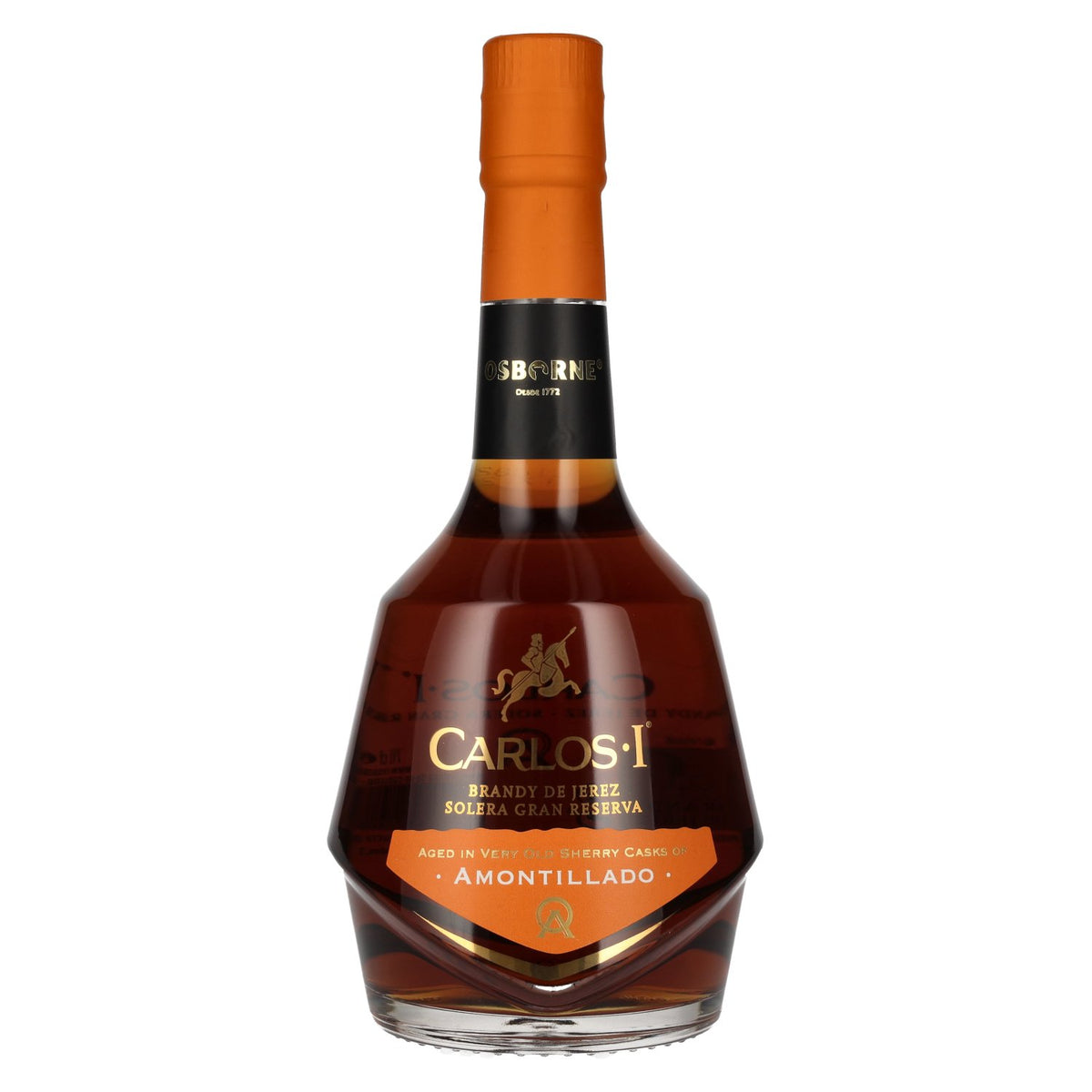 Carlos I Solera Gran Reserva AMONTILLADO Brandy de Jerez 40,3% Vol. 0,7l